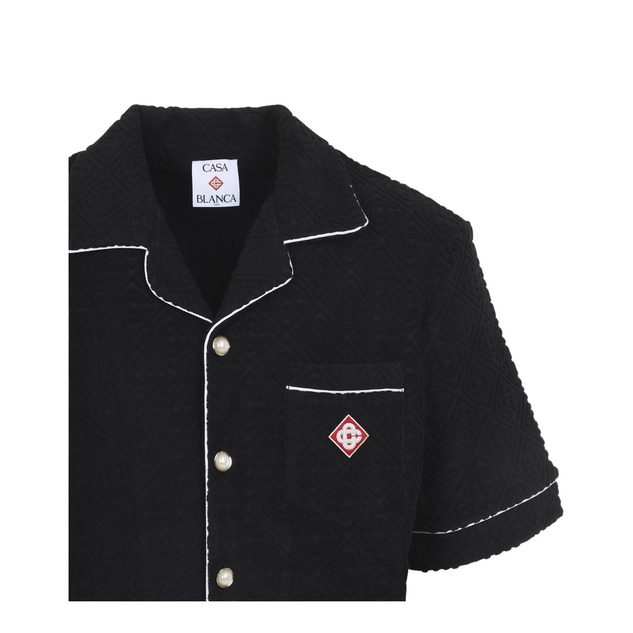 MAYFEYR - Casablanca - Towelling Monogram Shirt - MPF26SH08502