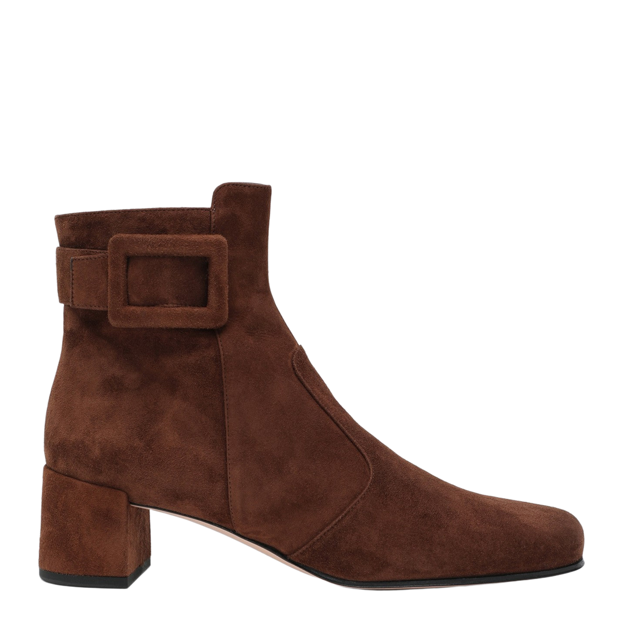 Très Vivier ankle boots in brown suede