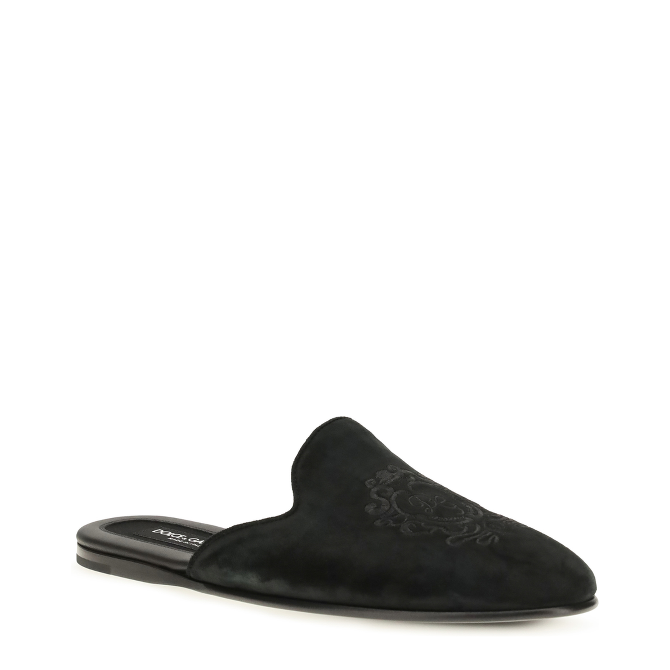 MAYFEYR - Dolce & Gabbana - Calfskin Leather Mules - A80635A3M52