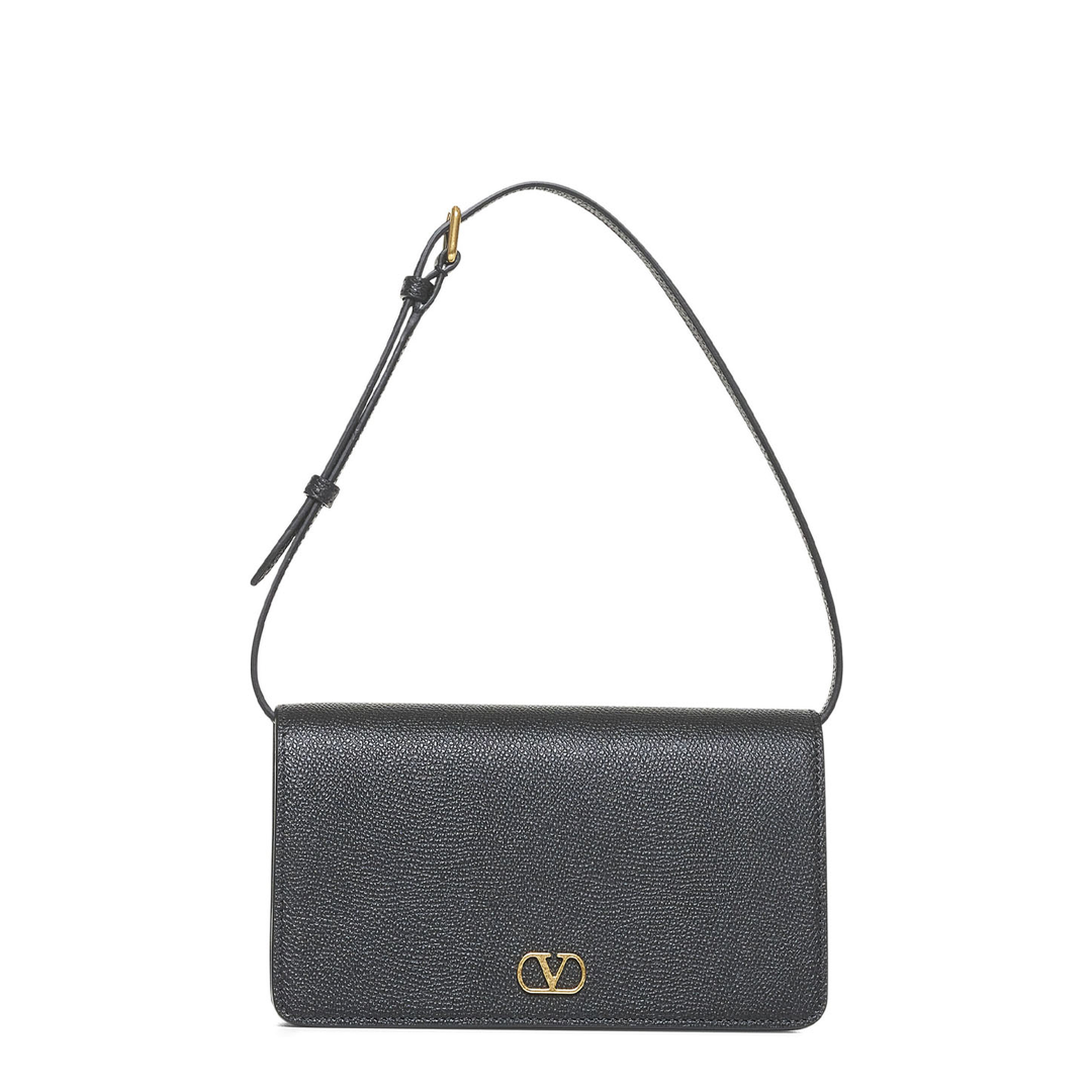 Vlogo Signature Mini Shoulder Bag - Black
