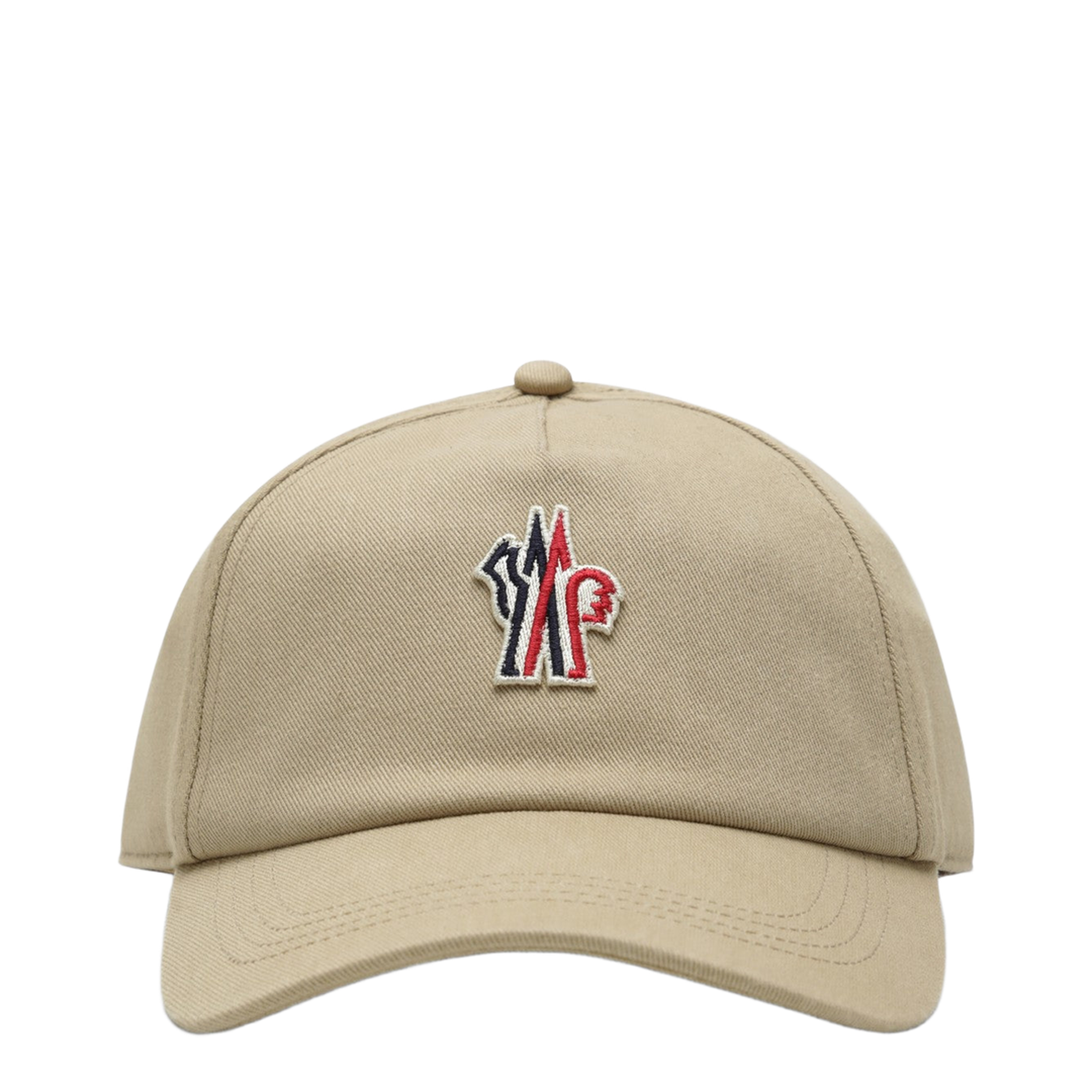 MAYFEYR - Moncler - Beige Baseball Cap With Logo Patch - 3B0000104863207