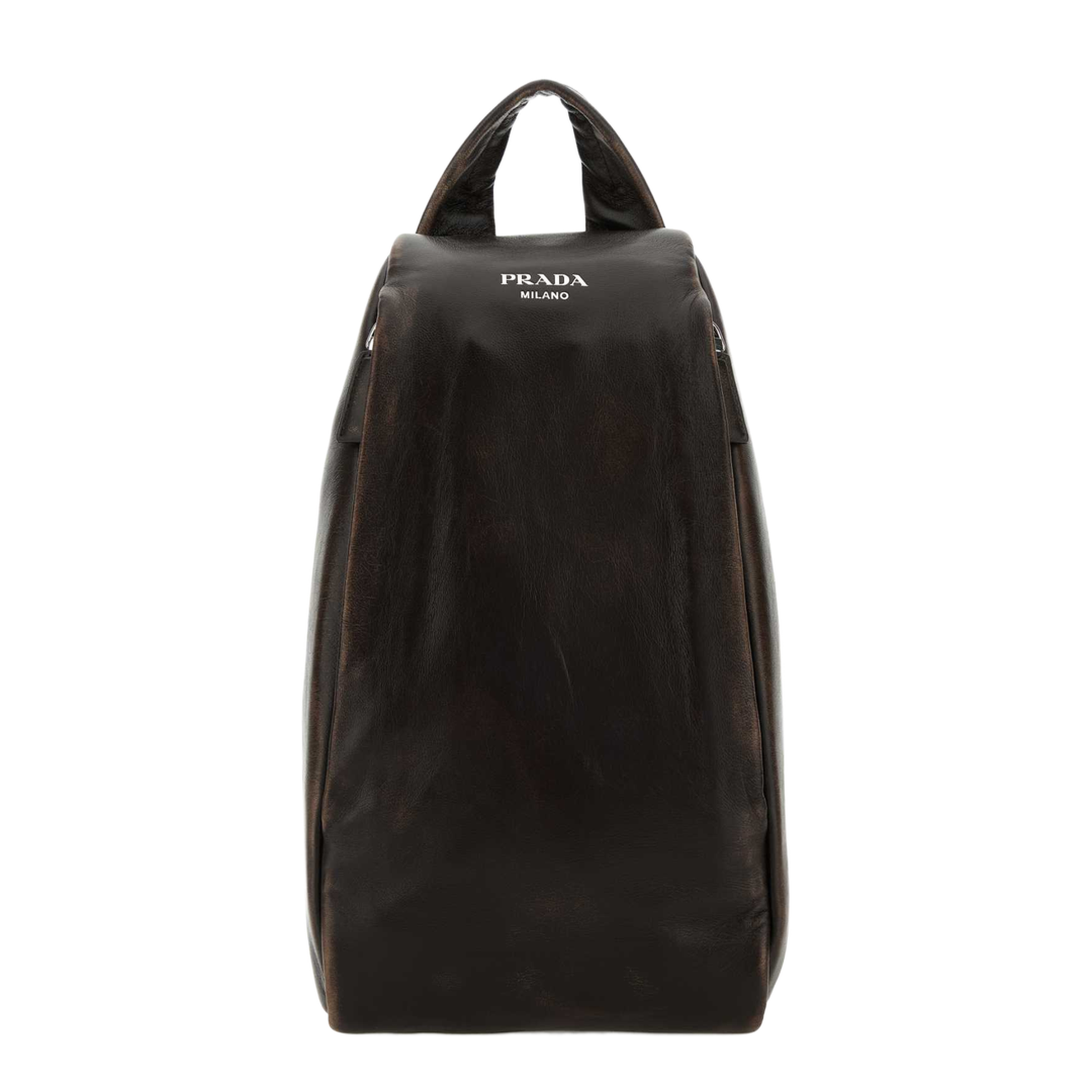 Dark Brown Nappa Leather Backpack