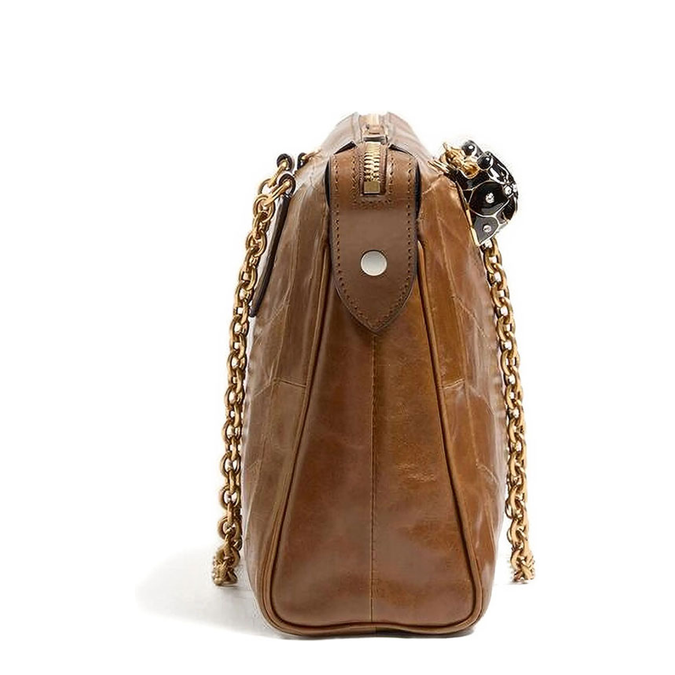 MAYFEYR - Valentino - Panthea Shoulder Bag In Nappa Leather With Chevron Pattern - WB0S70UYFBGQ