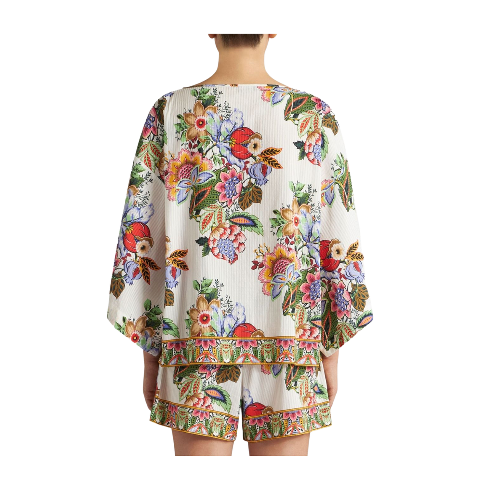 Multicoloured Bouquet Blouse