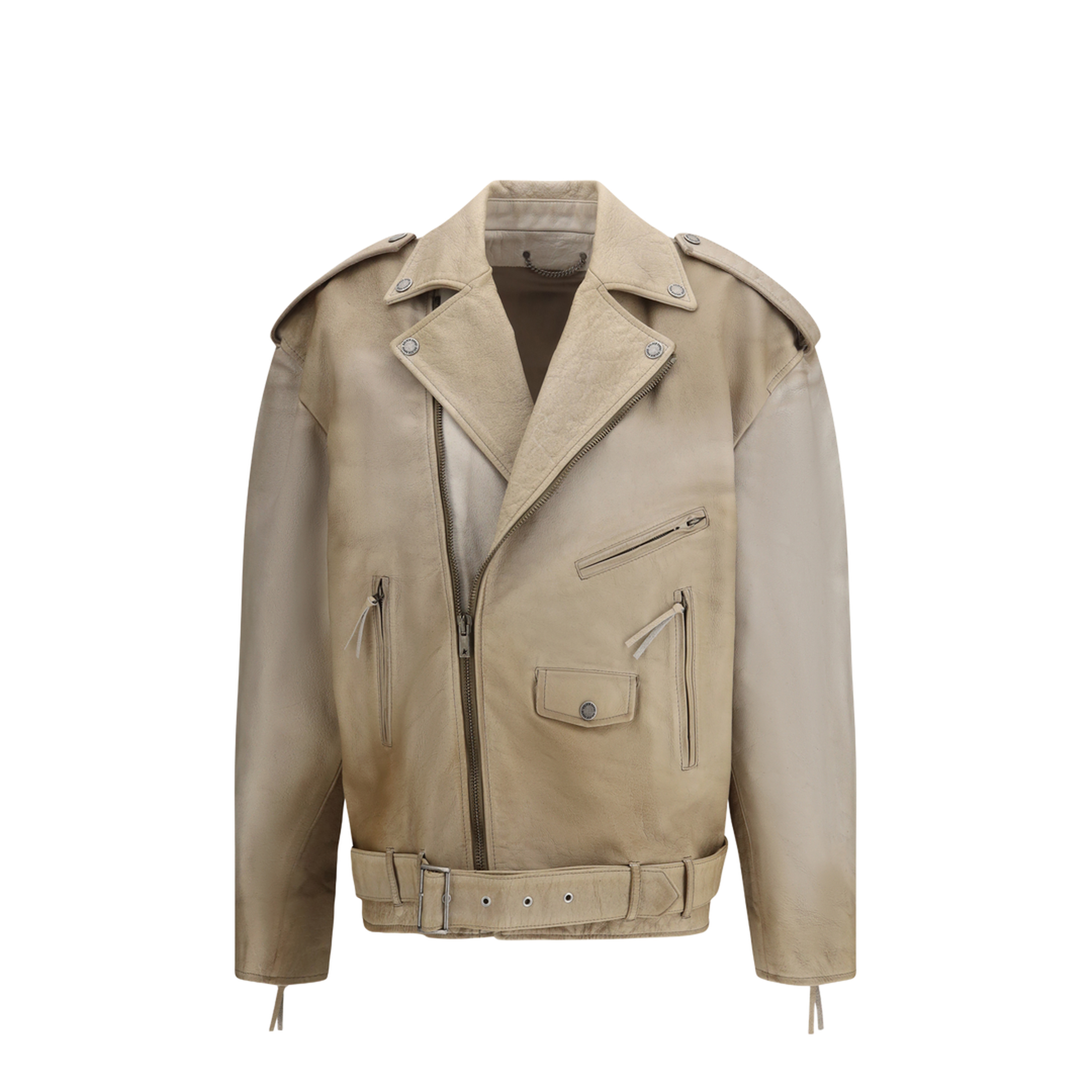MAYFEYR - Golden Goose - Journey Leather Jacket - GUP02535P002304