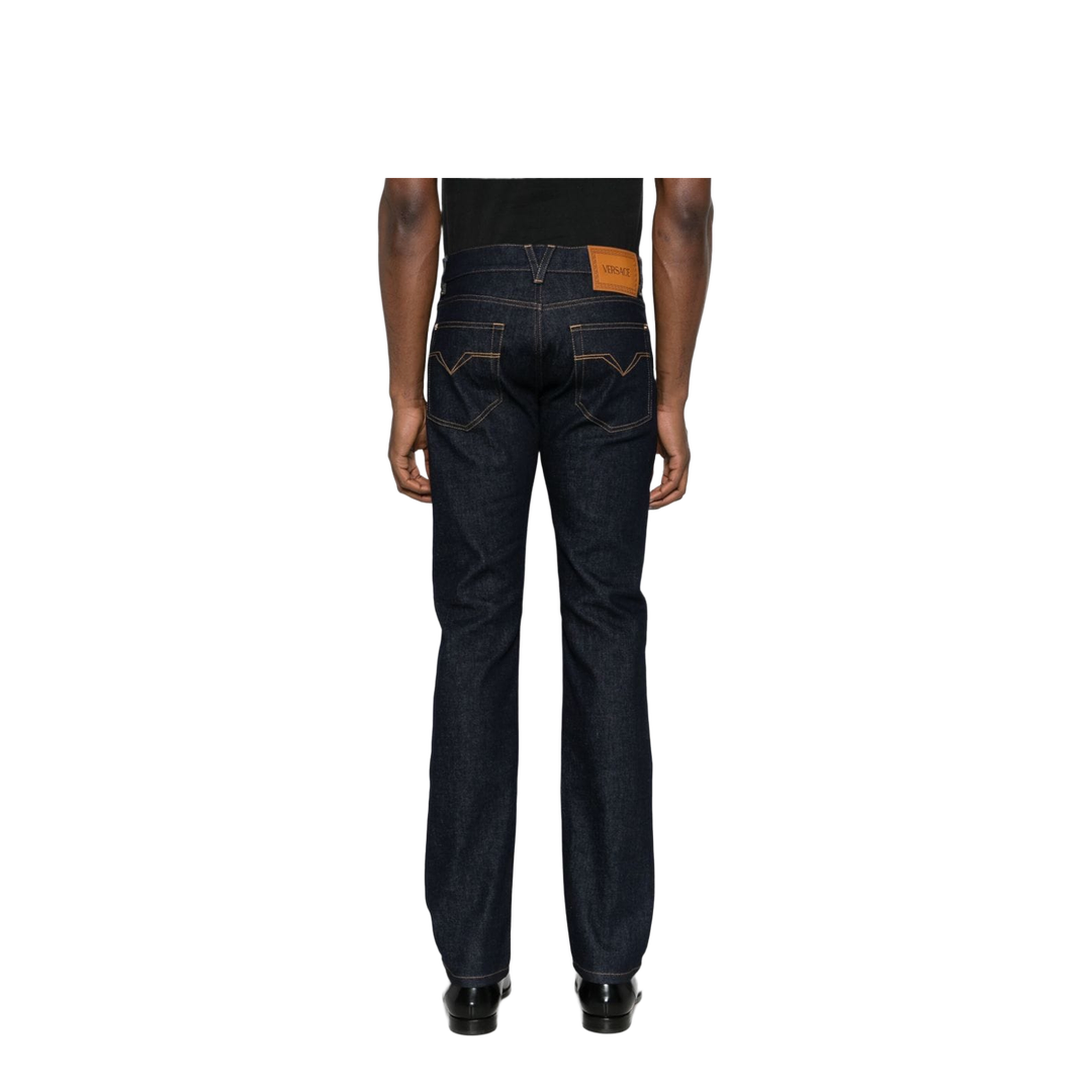 Tapered Leg Jeans