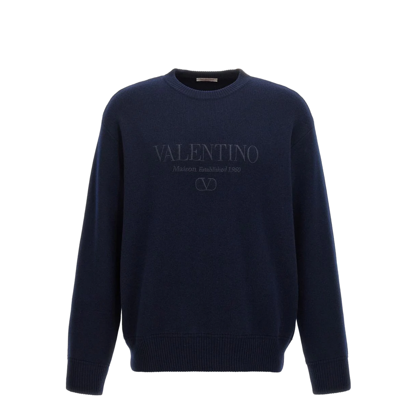 Wool Sweater With Embroidery