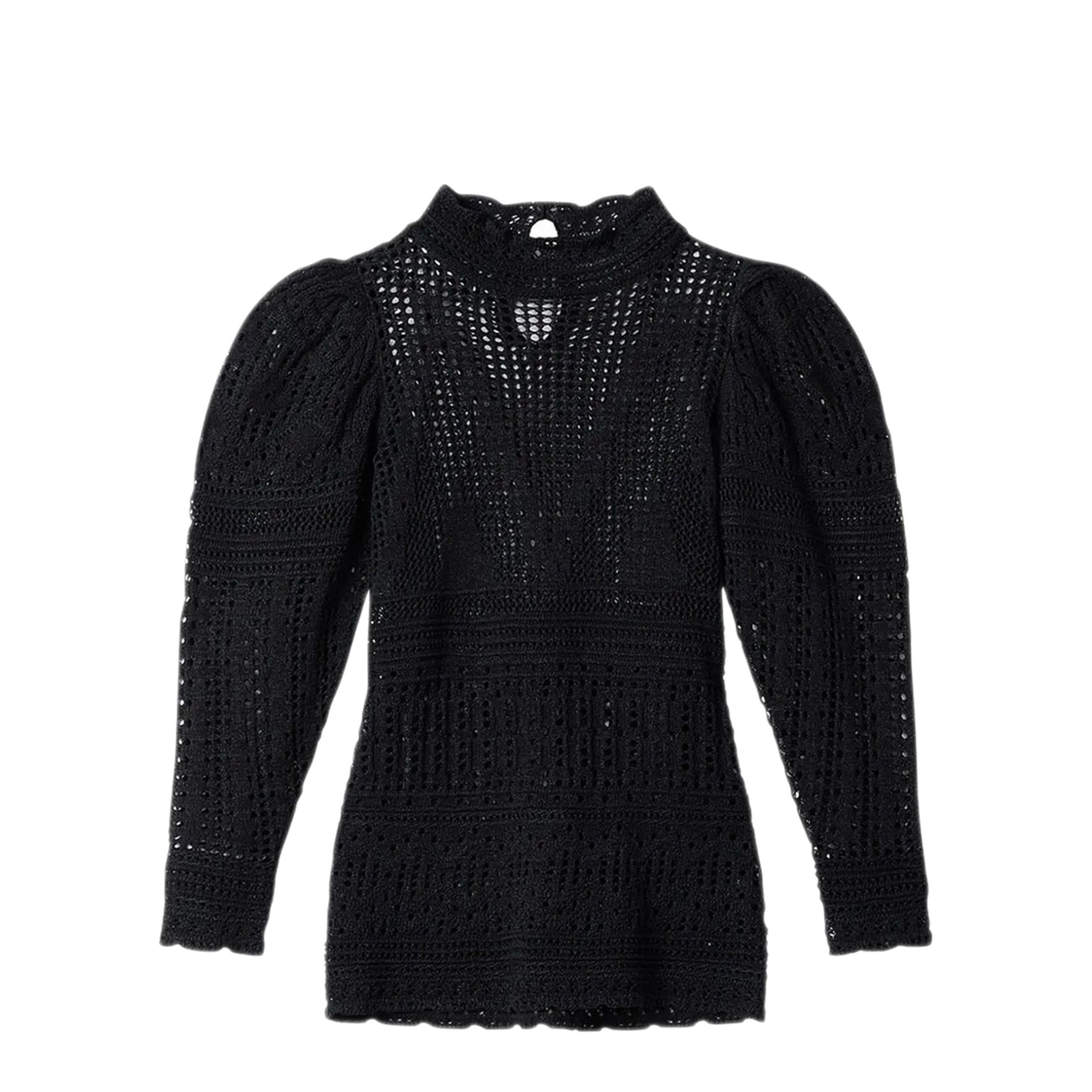 MAYFEYR - Isabel Marant - Dahara Openwork Cotton Sweater - PU0841FAD1L08I