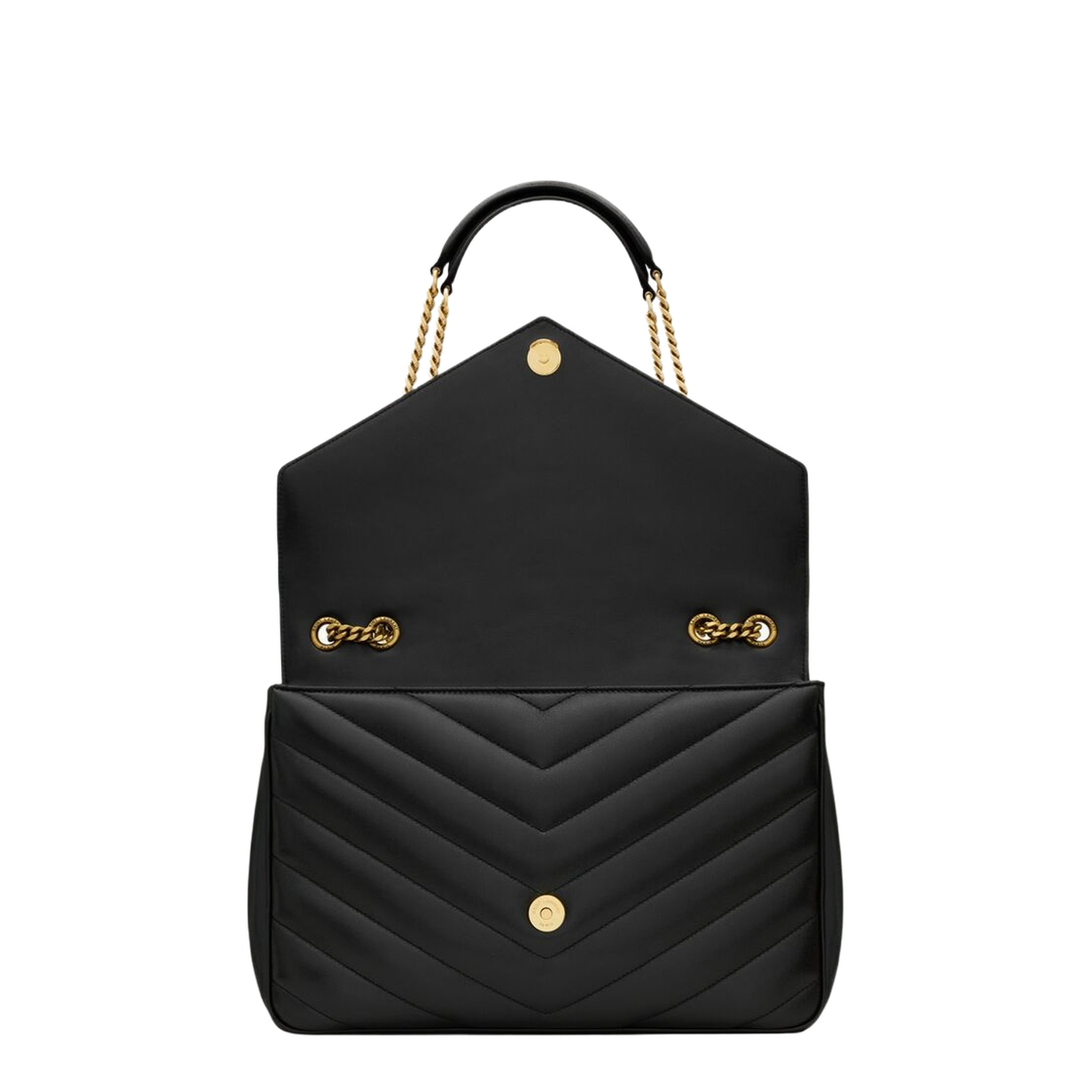 LOULOU Large in Matelassé Lambskin