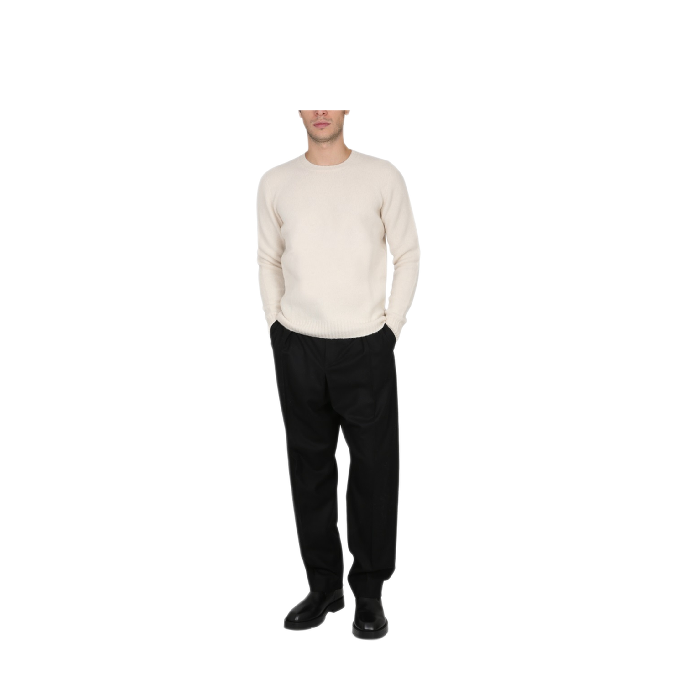 MAYFEYR - Drumohr - Wool Crewneck Sweater - D8W103GLO125