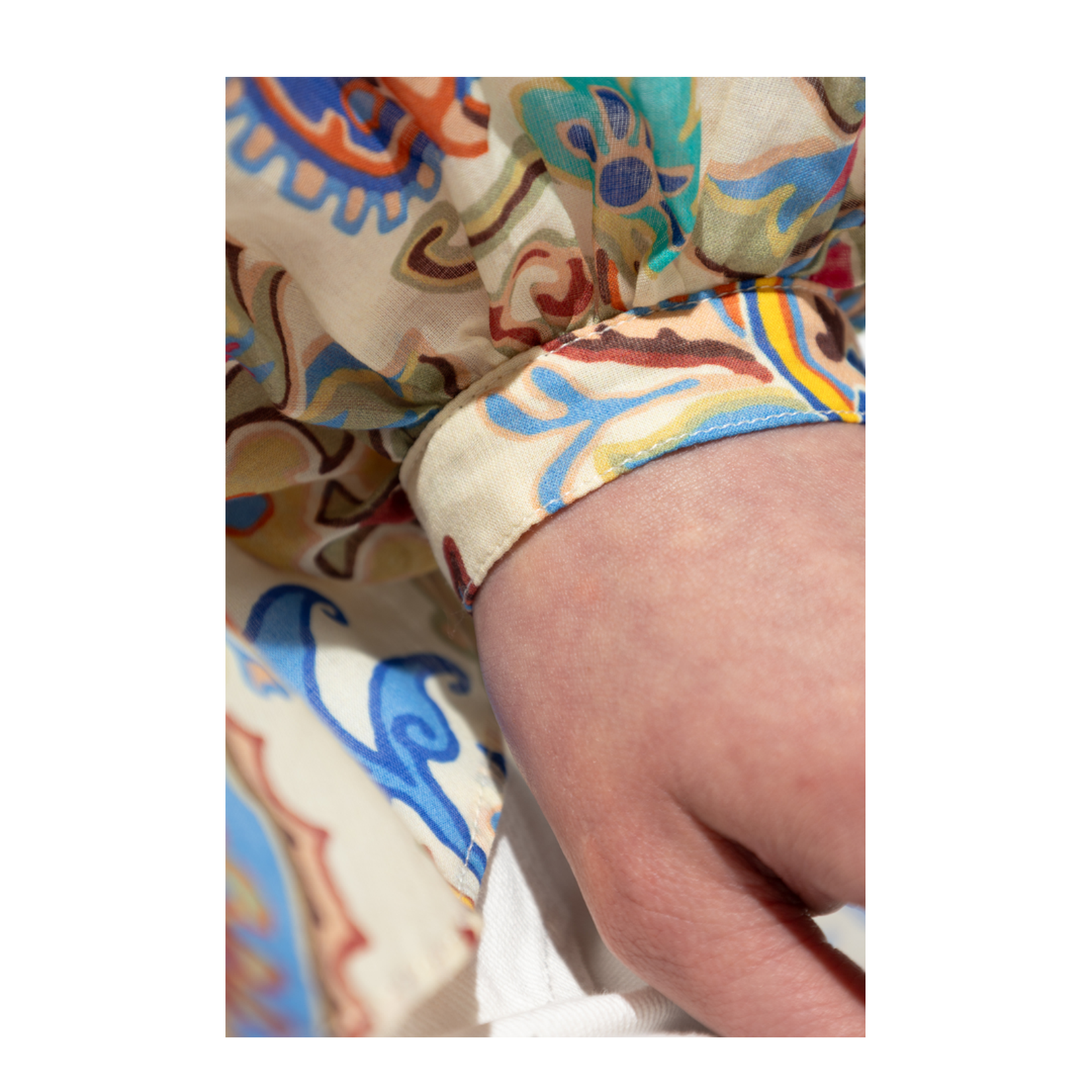 Patterned Loose-Fit Shirt