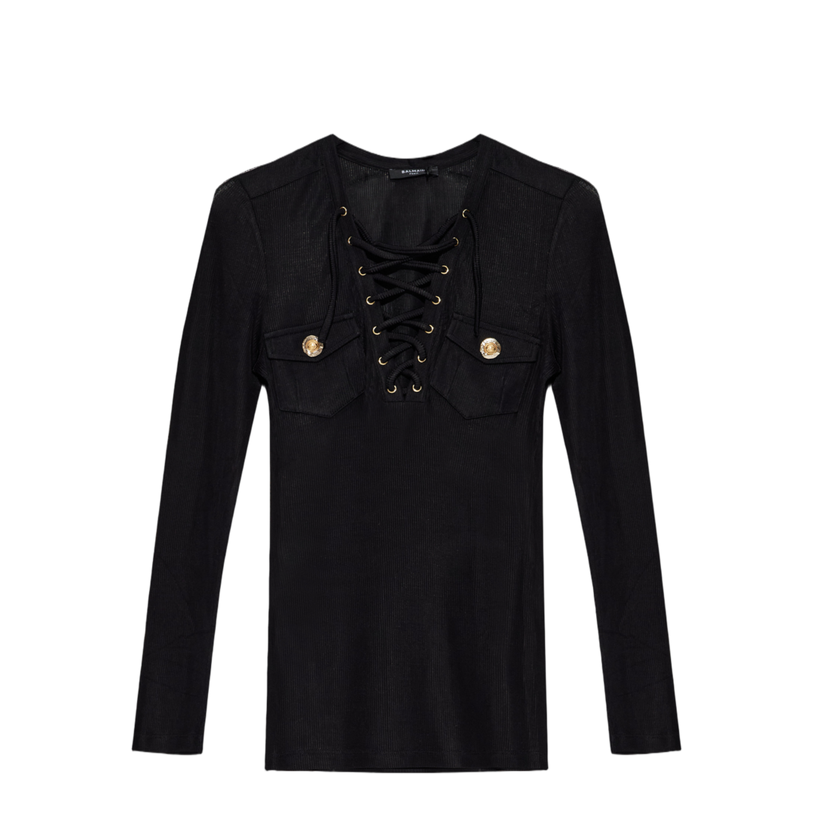 Tied Long Sleeve Short Top