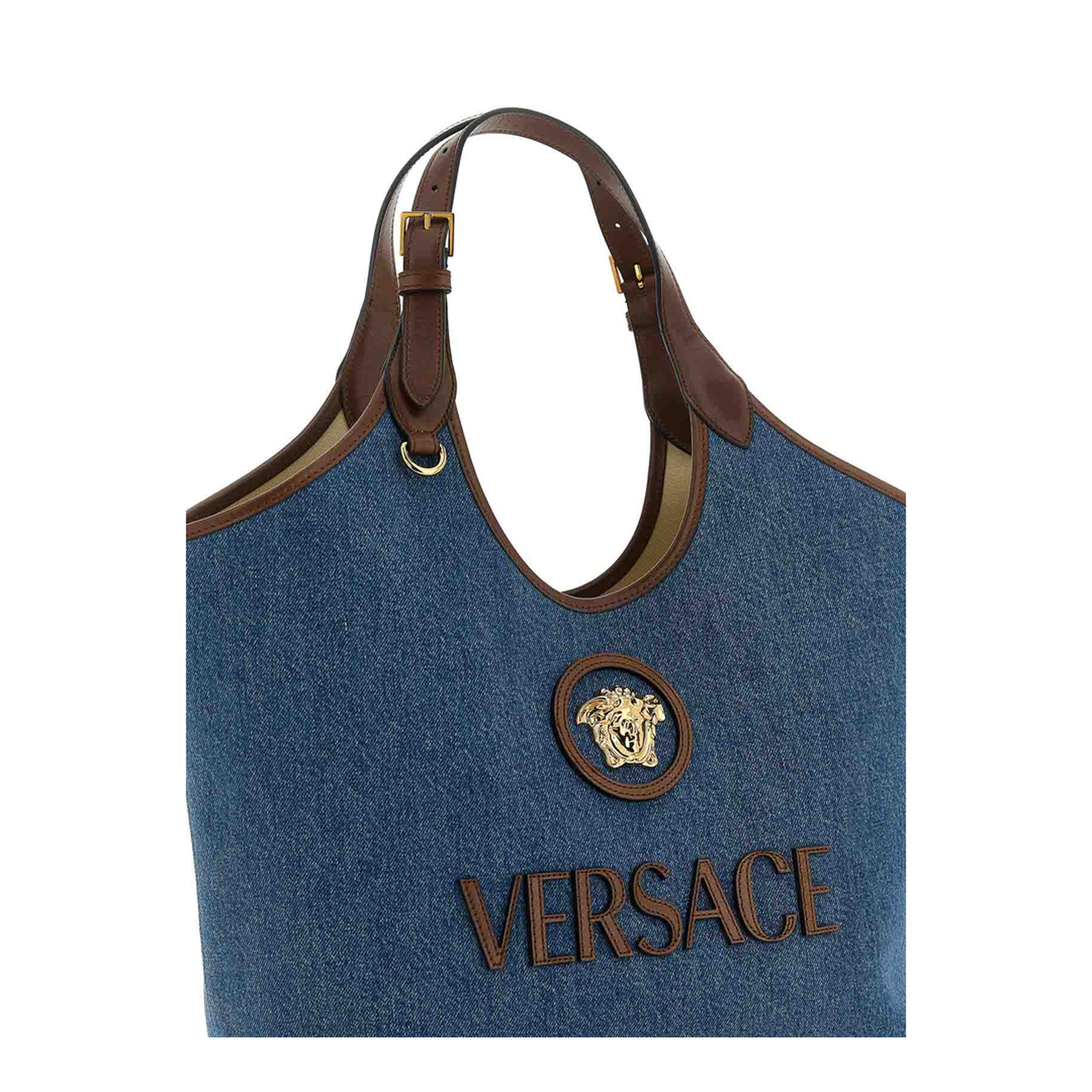 La Medusa Shopping Bag - Denim
