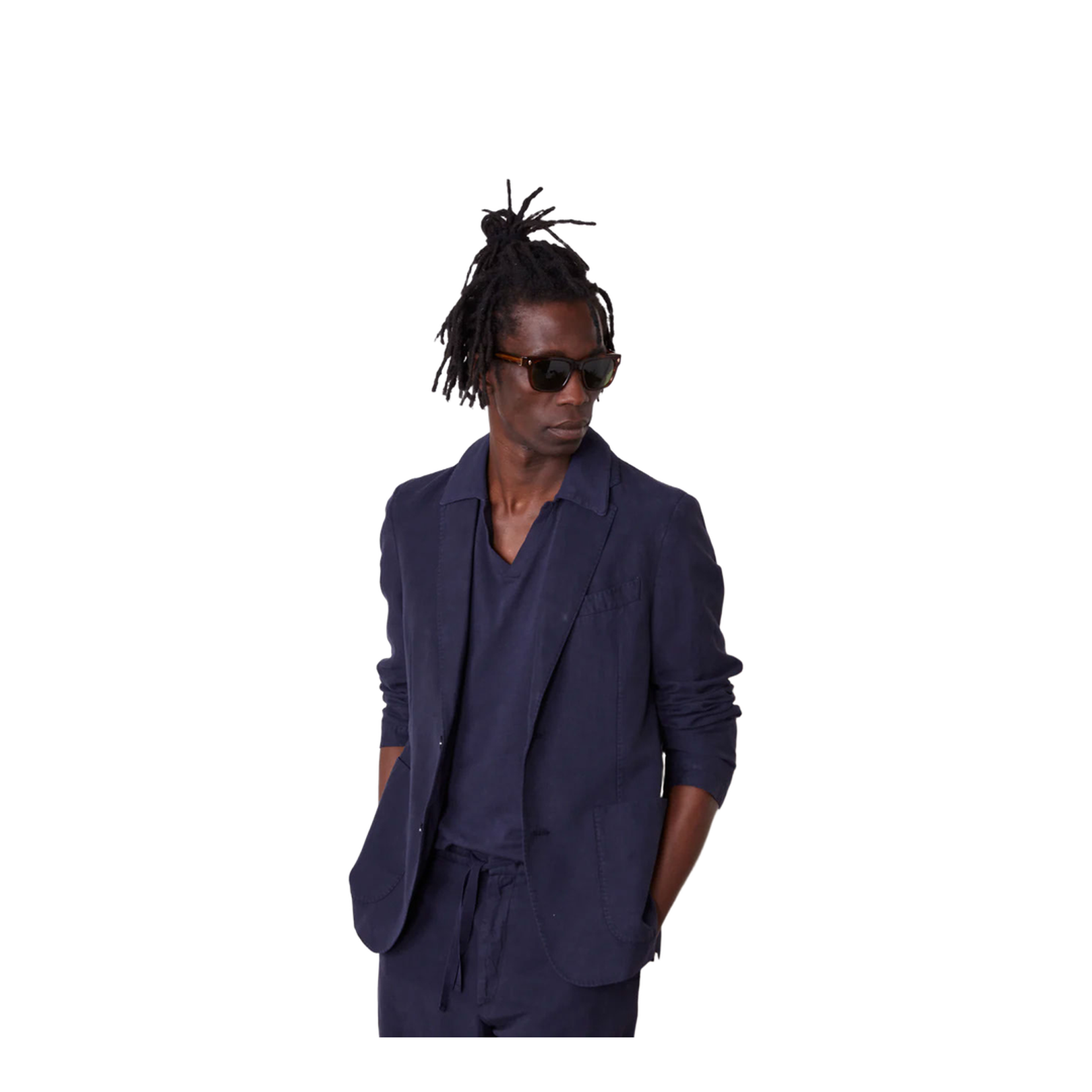 Dark Blue Bermuda Shorts
