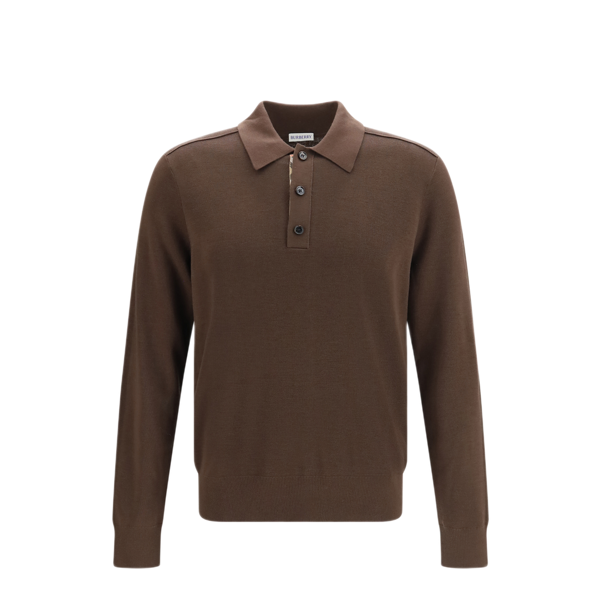 MAYFEYR - Burberry - Long Sleeve Wool Polo - 8132511C6491