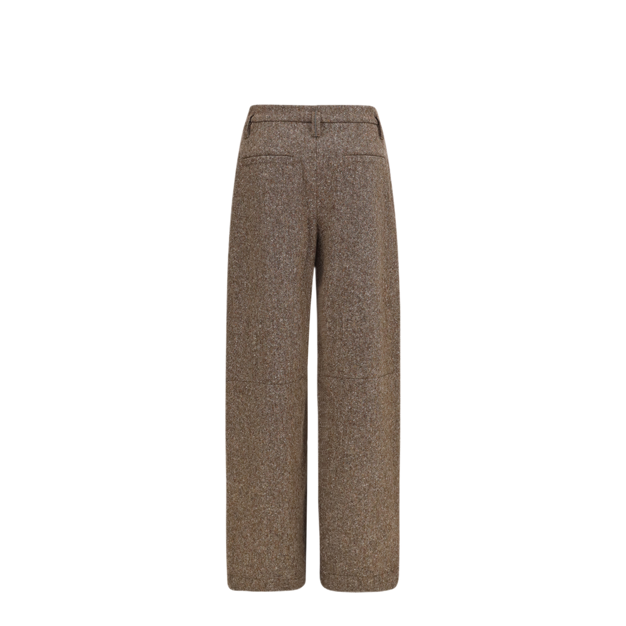 MAYFEYR - Brunello Cucinelli - Virgin Wool Palazzo Pants With Monili Detail - MD002P9302