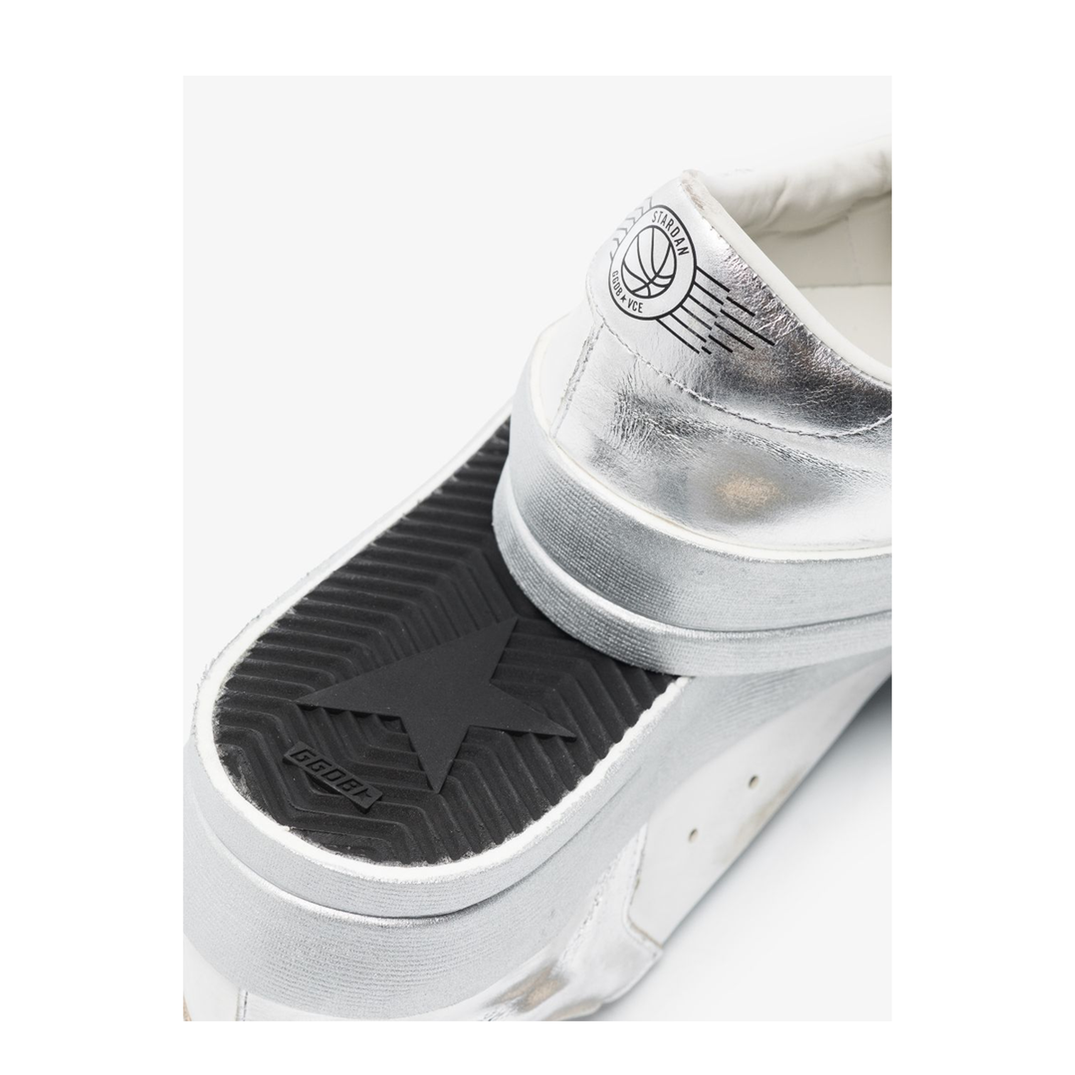 Stardan Leather Upper Laminated Sneakers, Brand