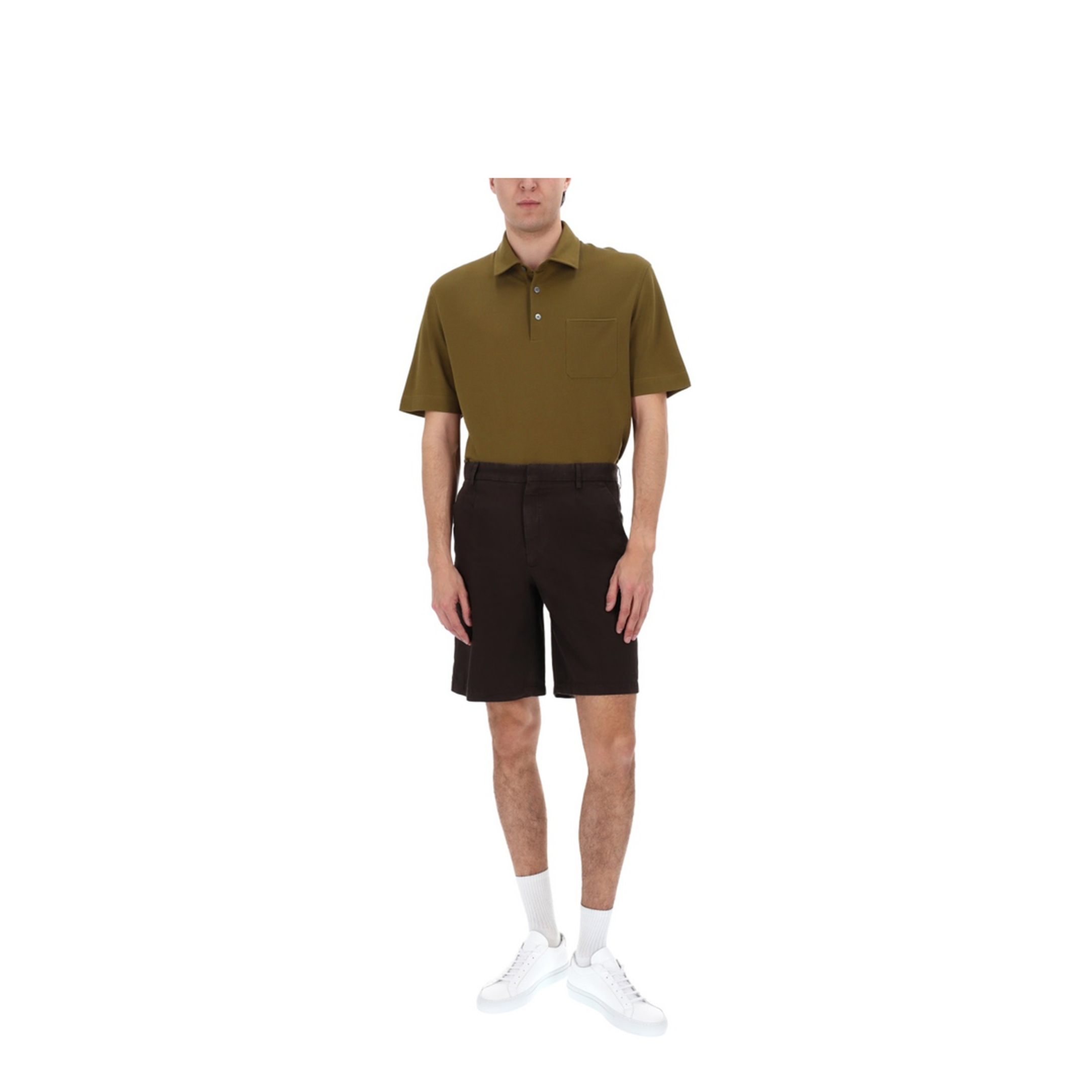 MAYFEYR - Zegna - Cotton Linen Shorts - UHI37A3TB17M09R