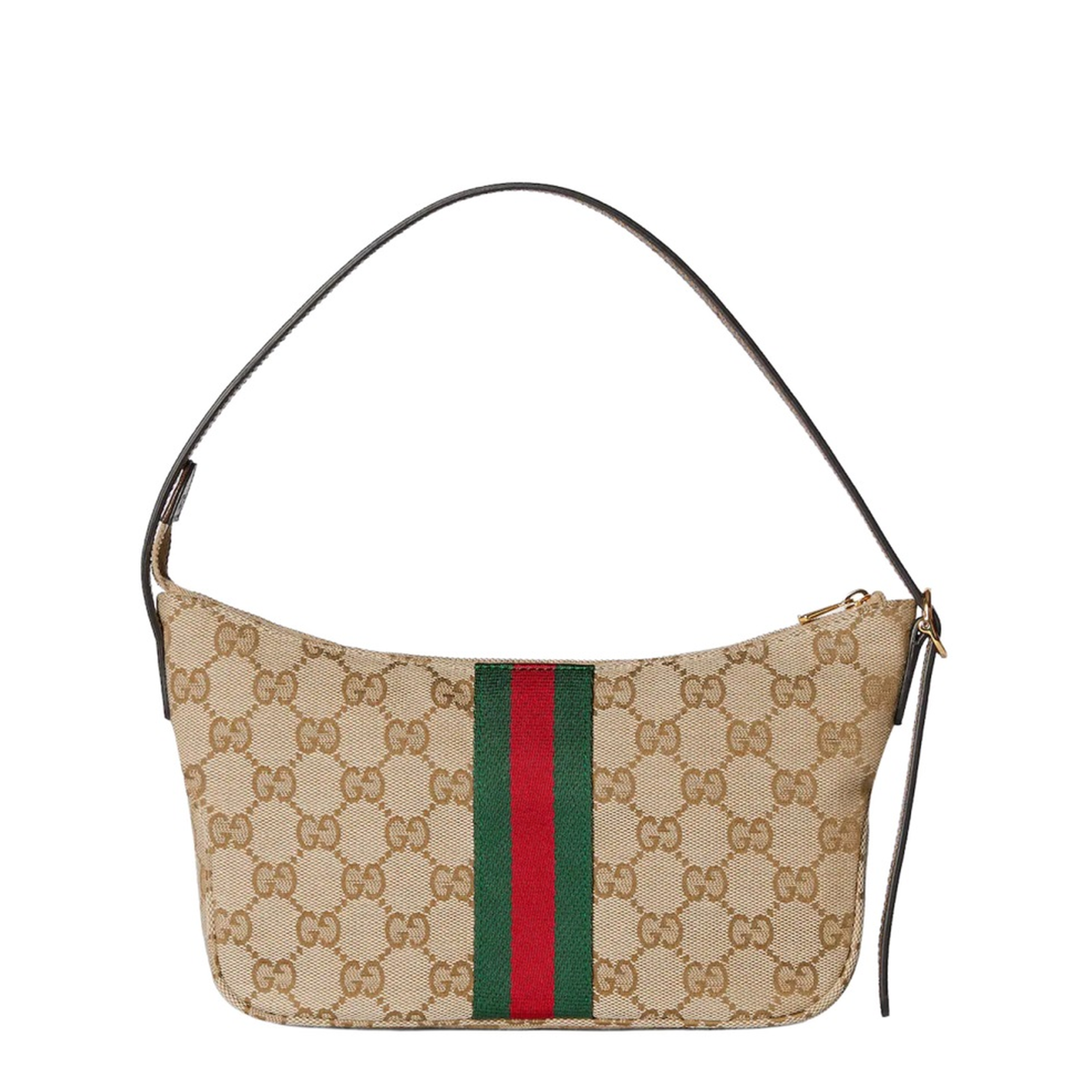 Lunetta Small Crossbody Bag - Sand/Dark Brown