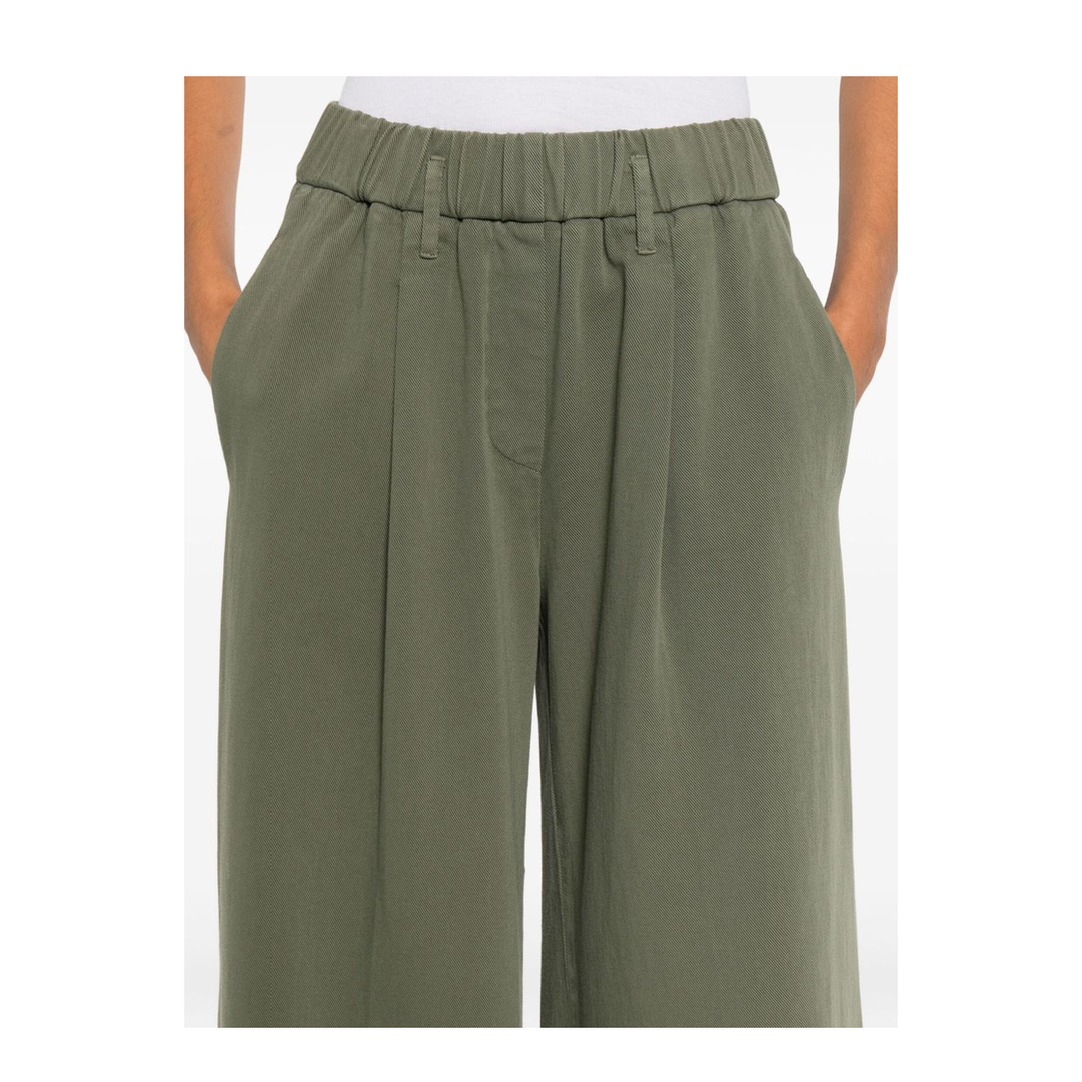 MAYFEYR - Forte Forte - Trousers - 14544MYPANTSKHAKI