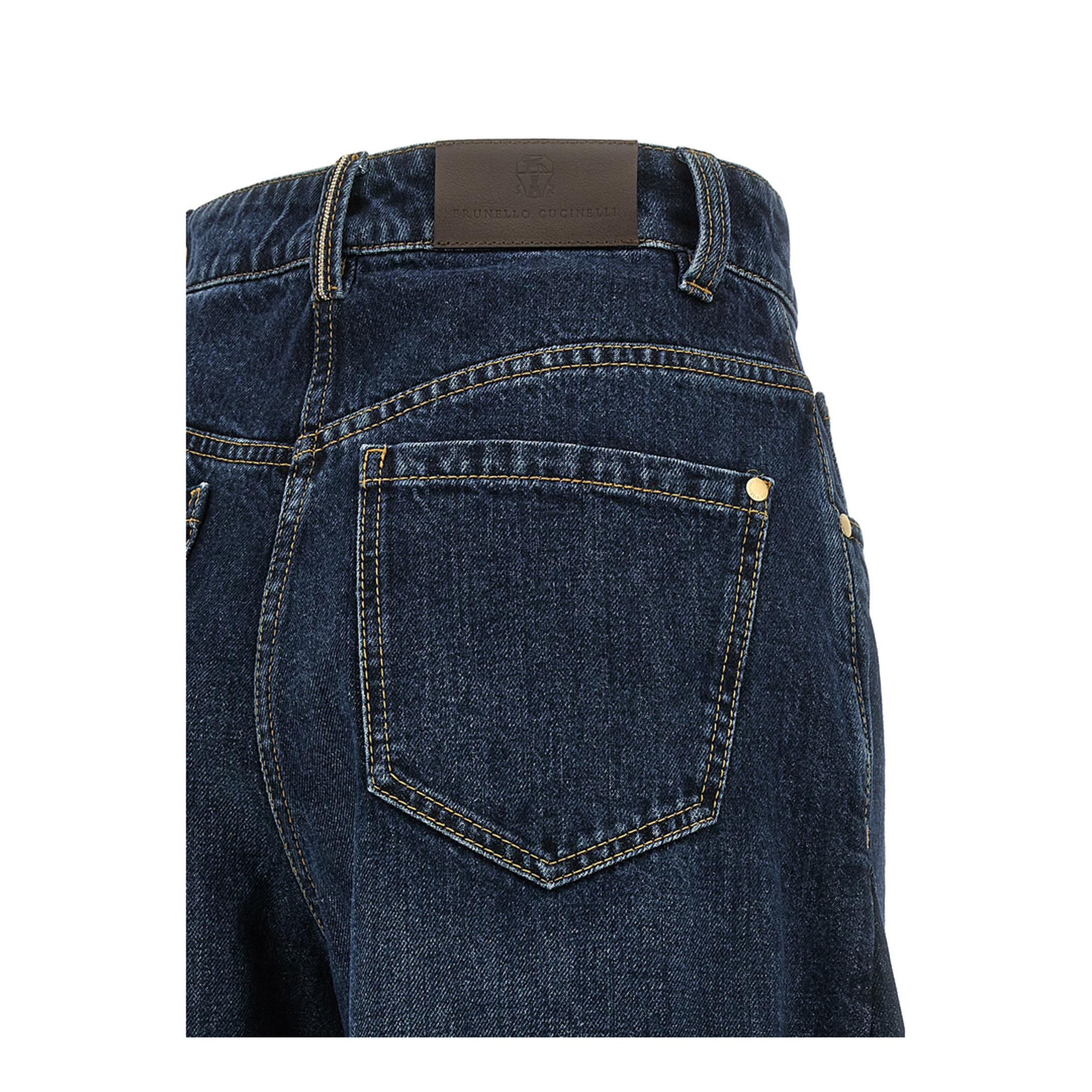 Wide Barrel Full Length Jeans