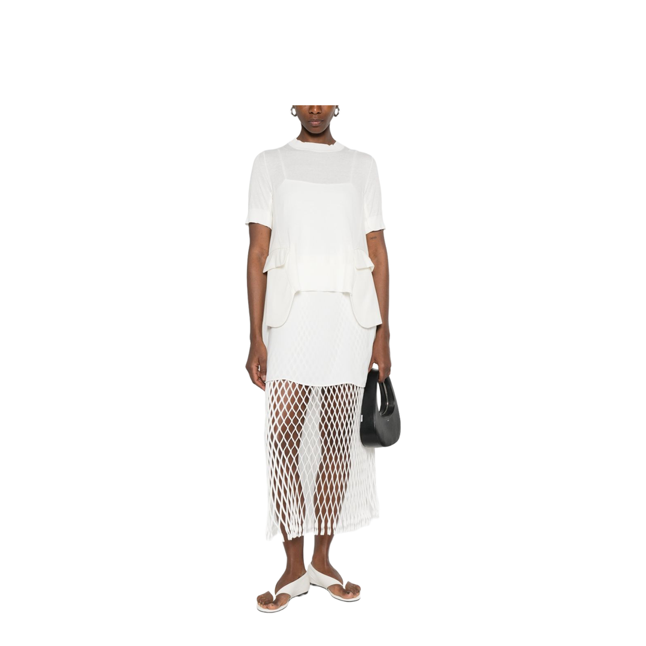 MAYFEYR - Sacai - T-Shirts And Polos White - 26-08437151