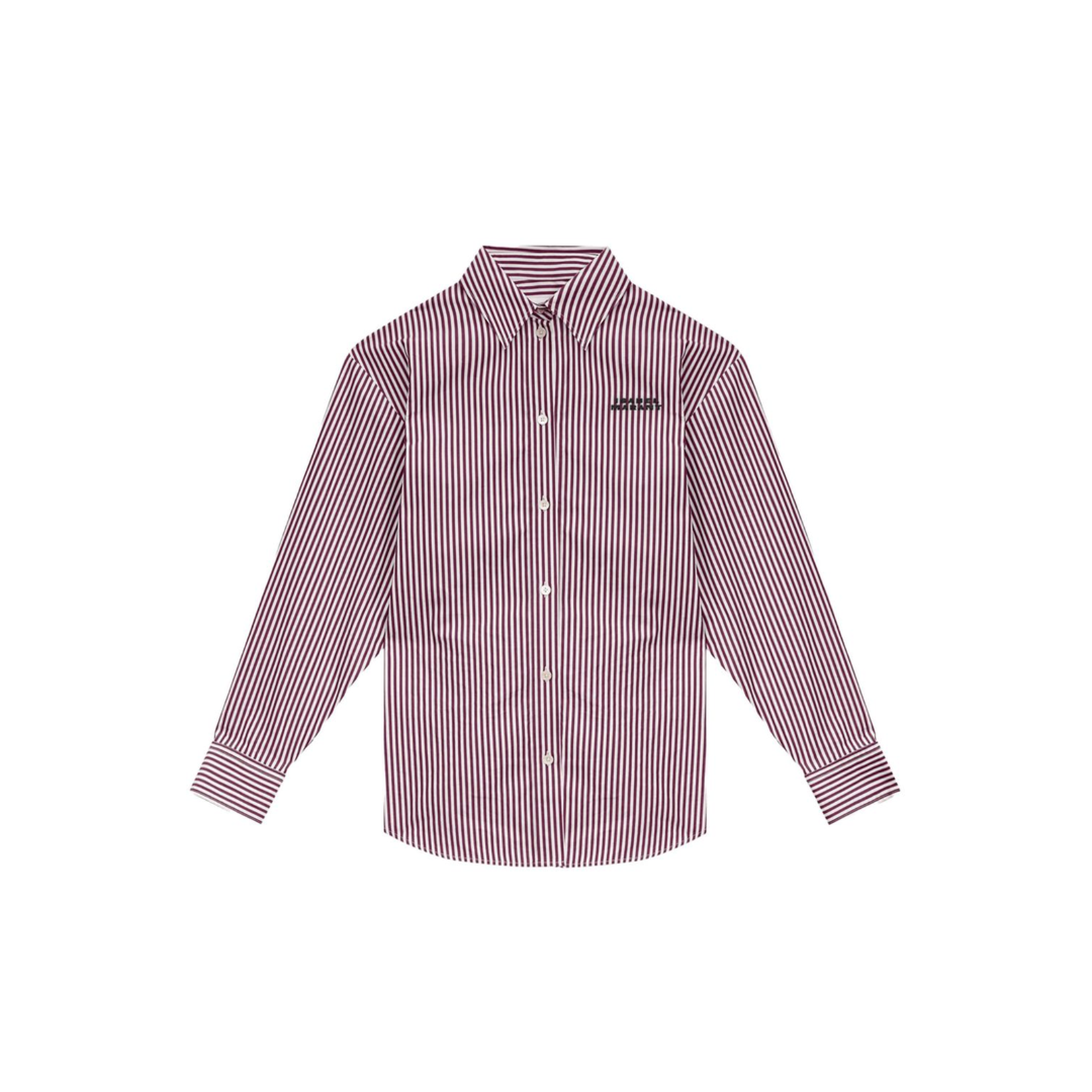 Striped Cotton Poplin Shirt