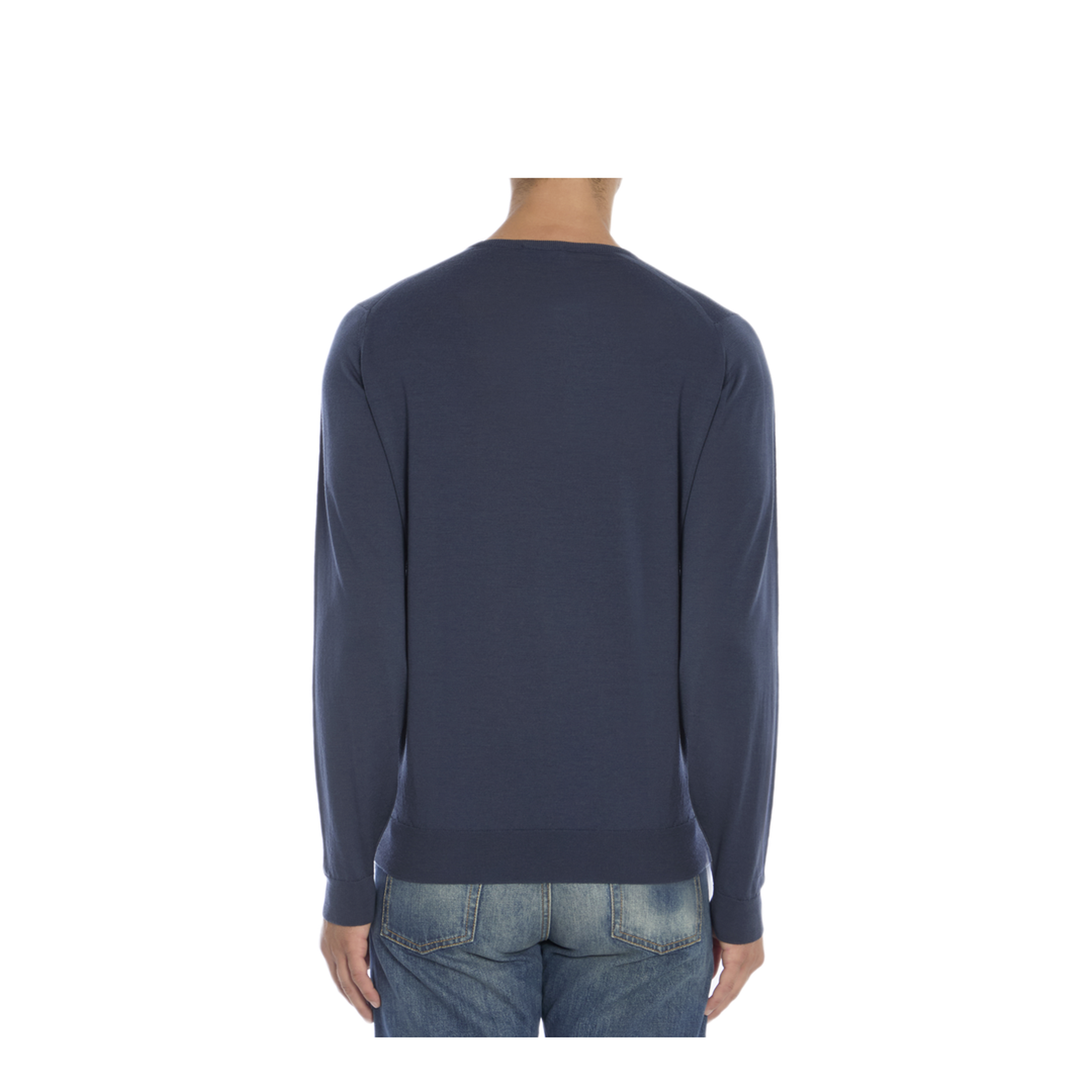 MAYFEYR - John Smedley - Lundy Pullover - LUNDYSMOKEBLU