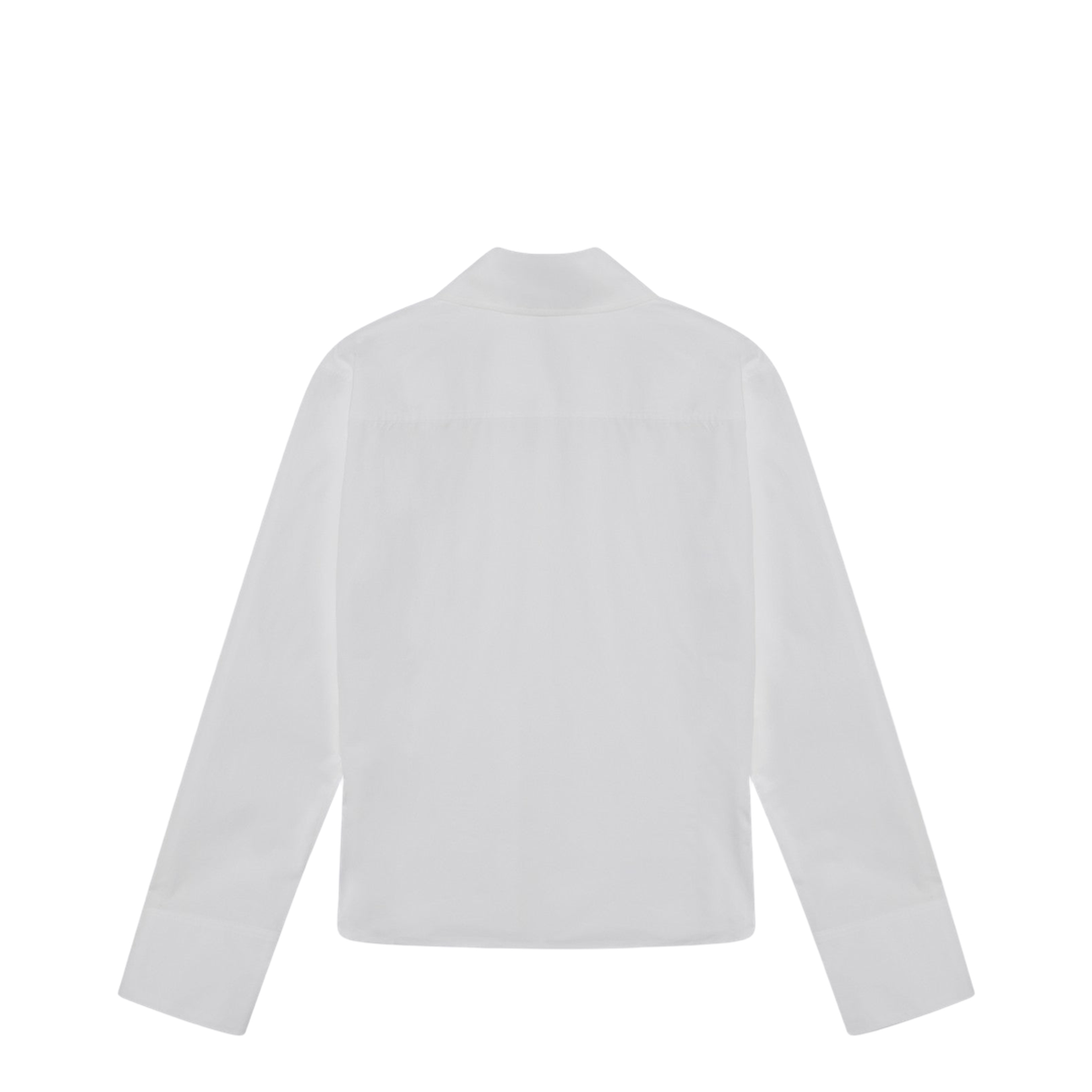 MAYFEYR - The Attico - White Asymmetric Cotton Shirt - 260WCH0004CCC052AA001