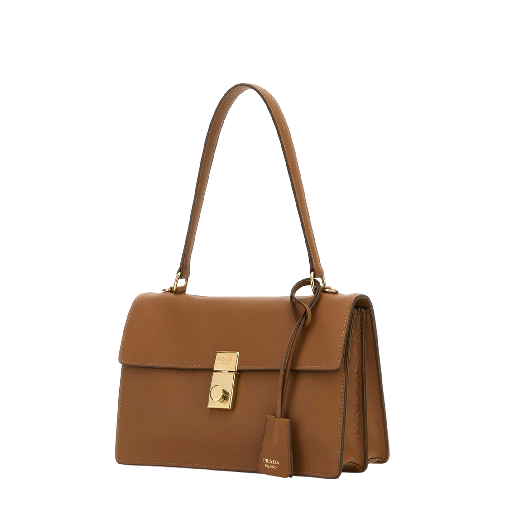 Camel Leather Handbag
