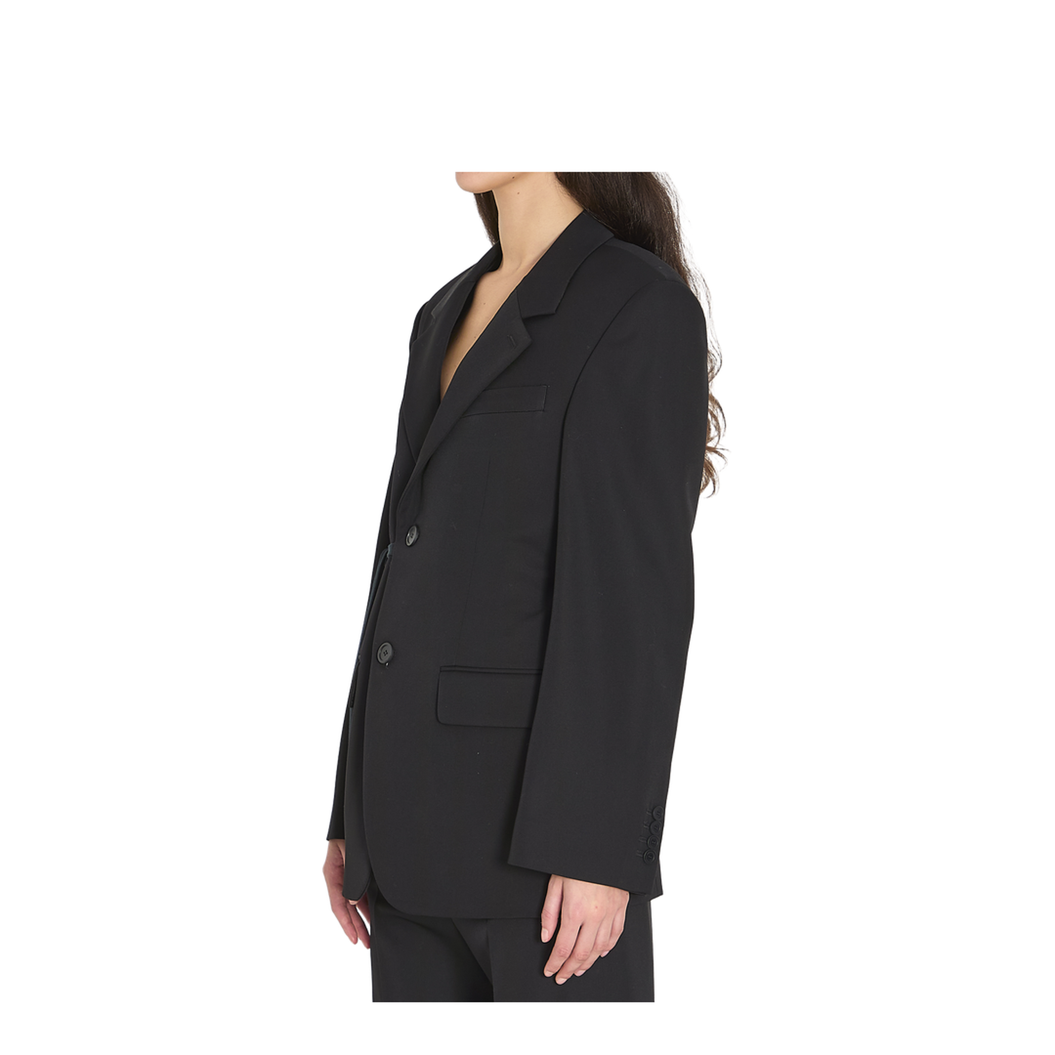 Barathea Tailored Wool Jacket