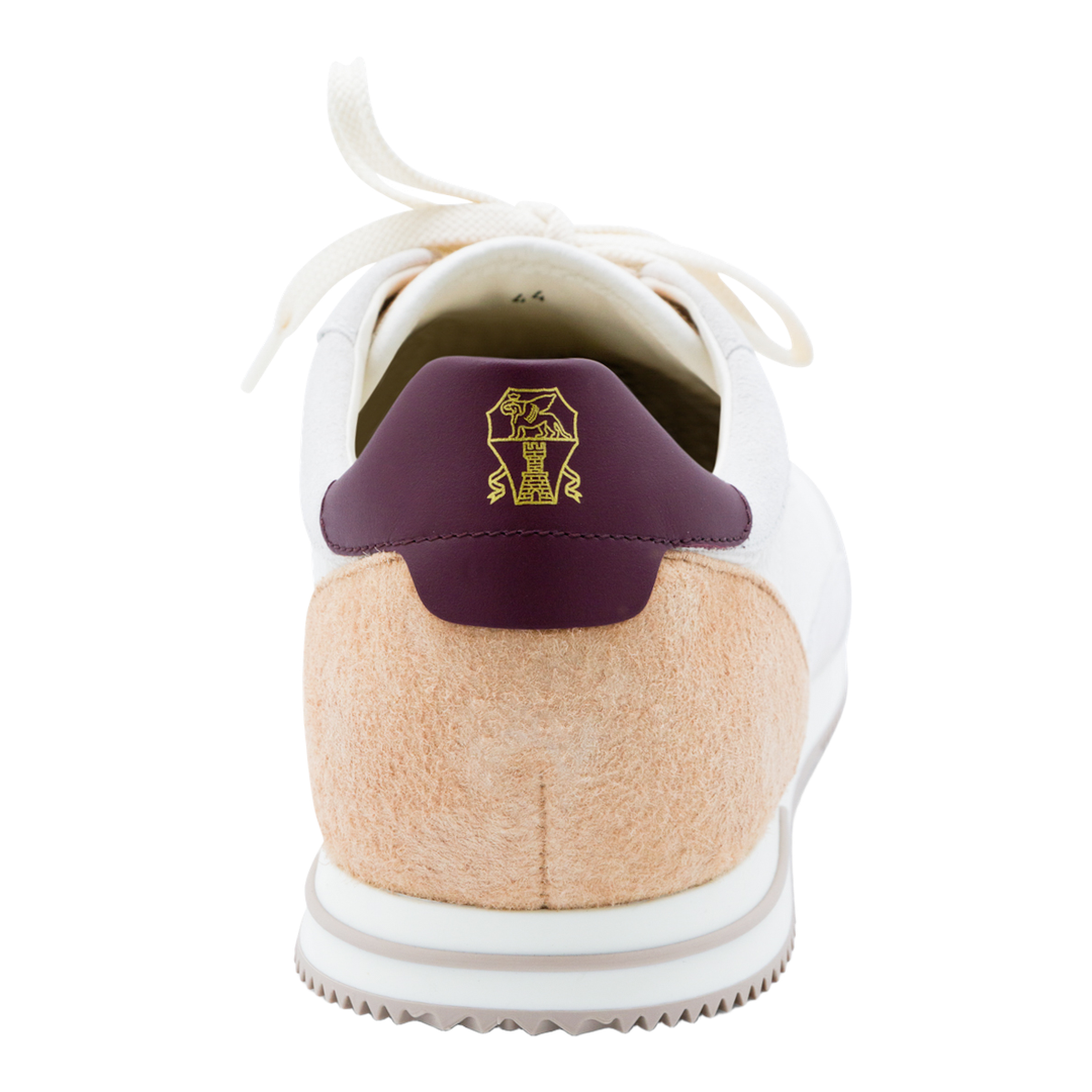 Sneaker with Suede Details