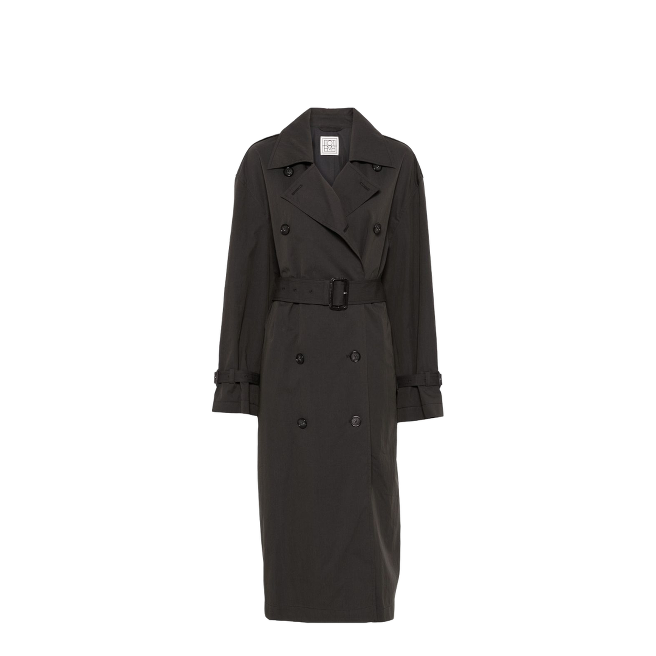Cotton Blend Trench Coat