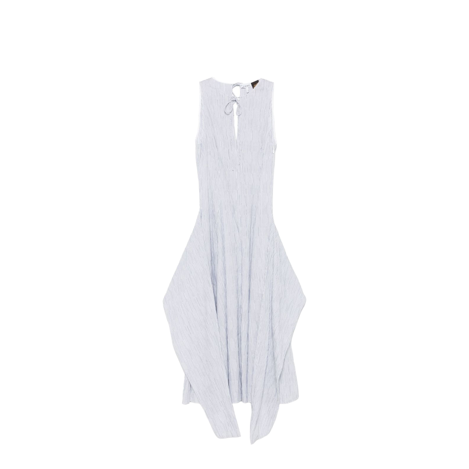 Cotton Blend Midi Dress