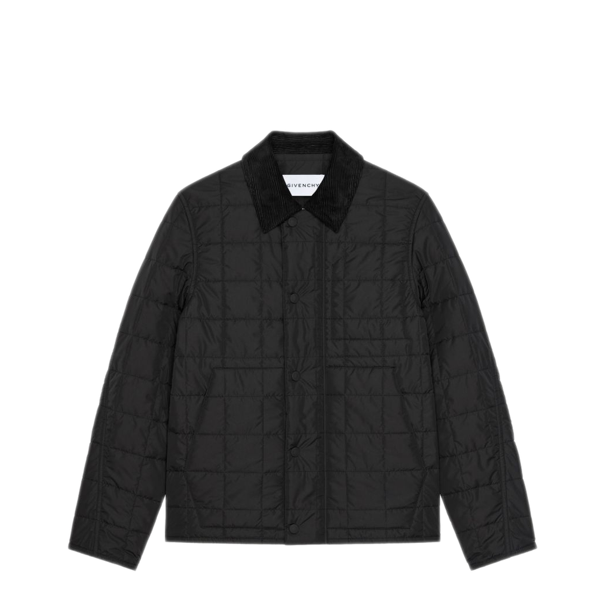 MAYFEYR - Givenchy - Black Quilted Jacket - BM01HS15L8001