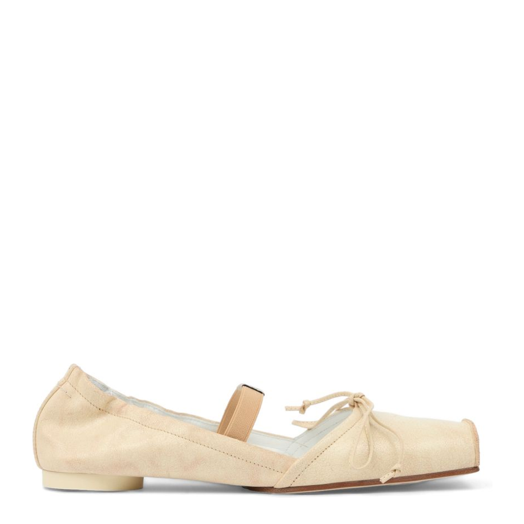 Square Toe Ballet Flats