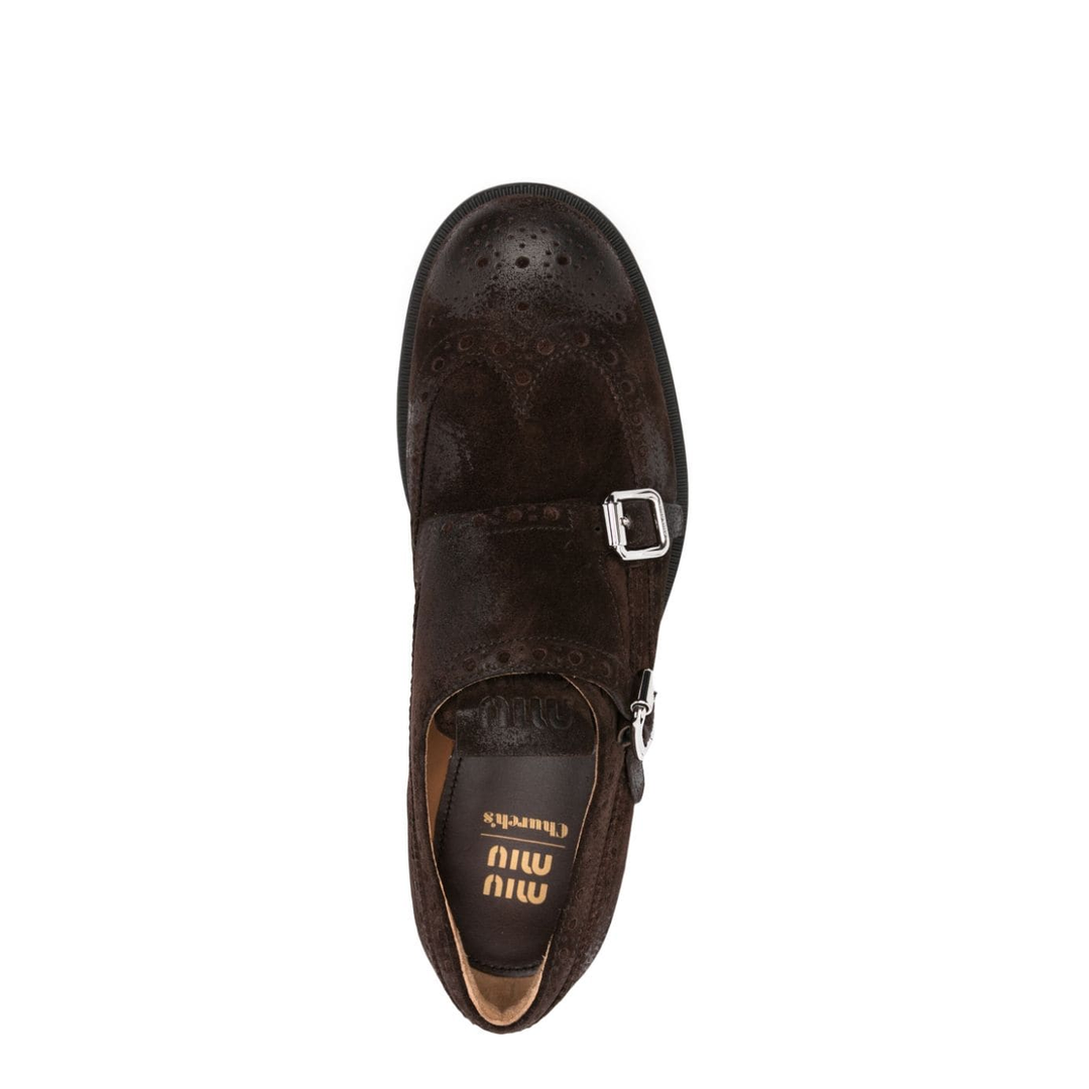 MAYFEYR - Miu Miu - Church'S Leather Brogues - 5E039EFM0300B2F0003