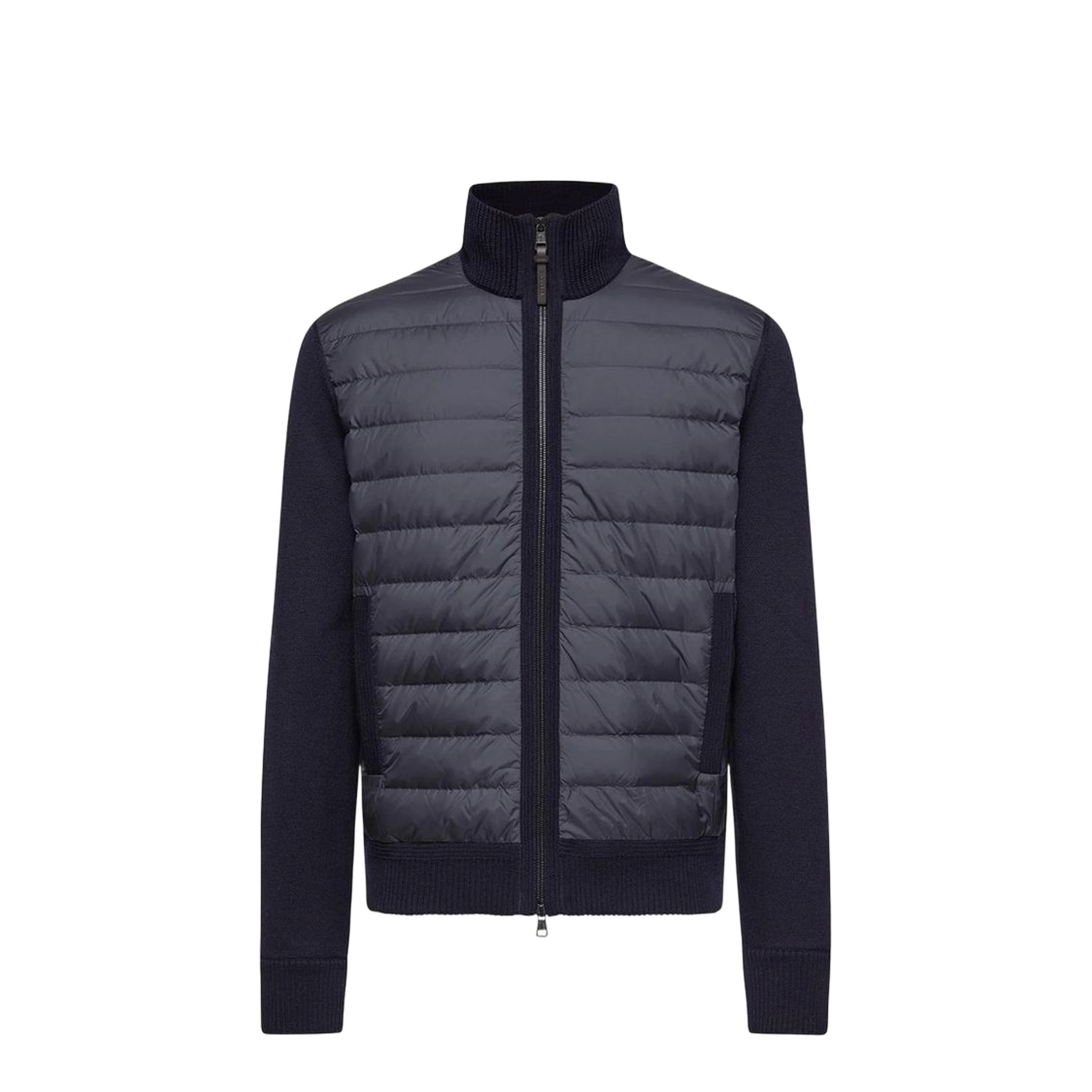 Midnight Blue Wool Cardigan