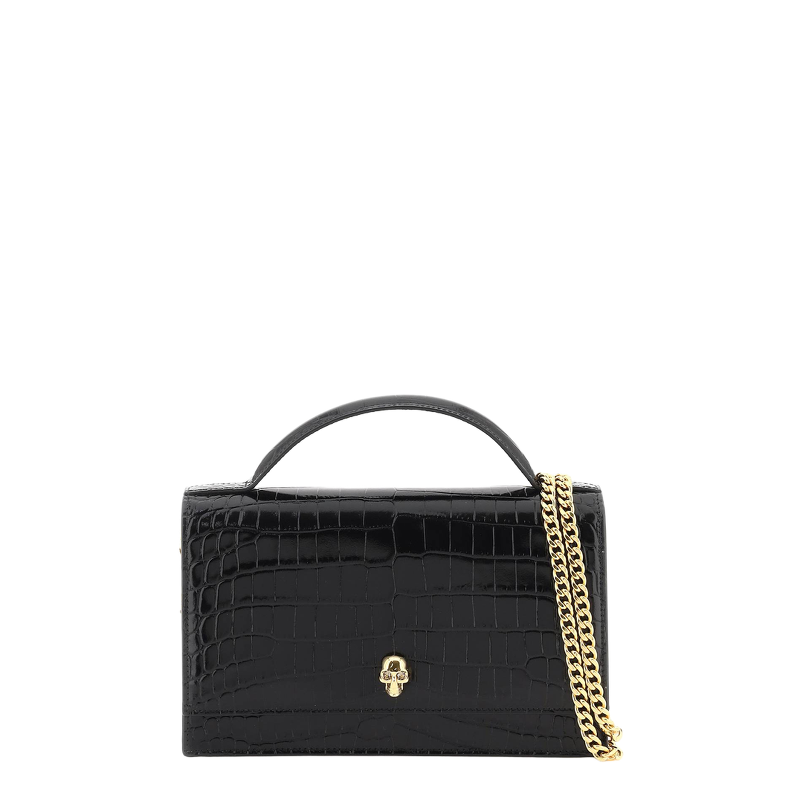 Top Handle Skull Bag