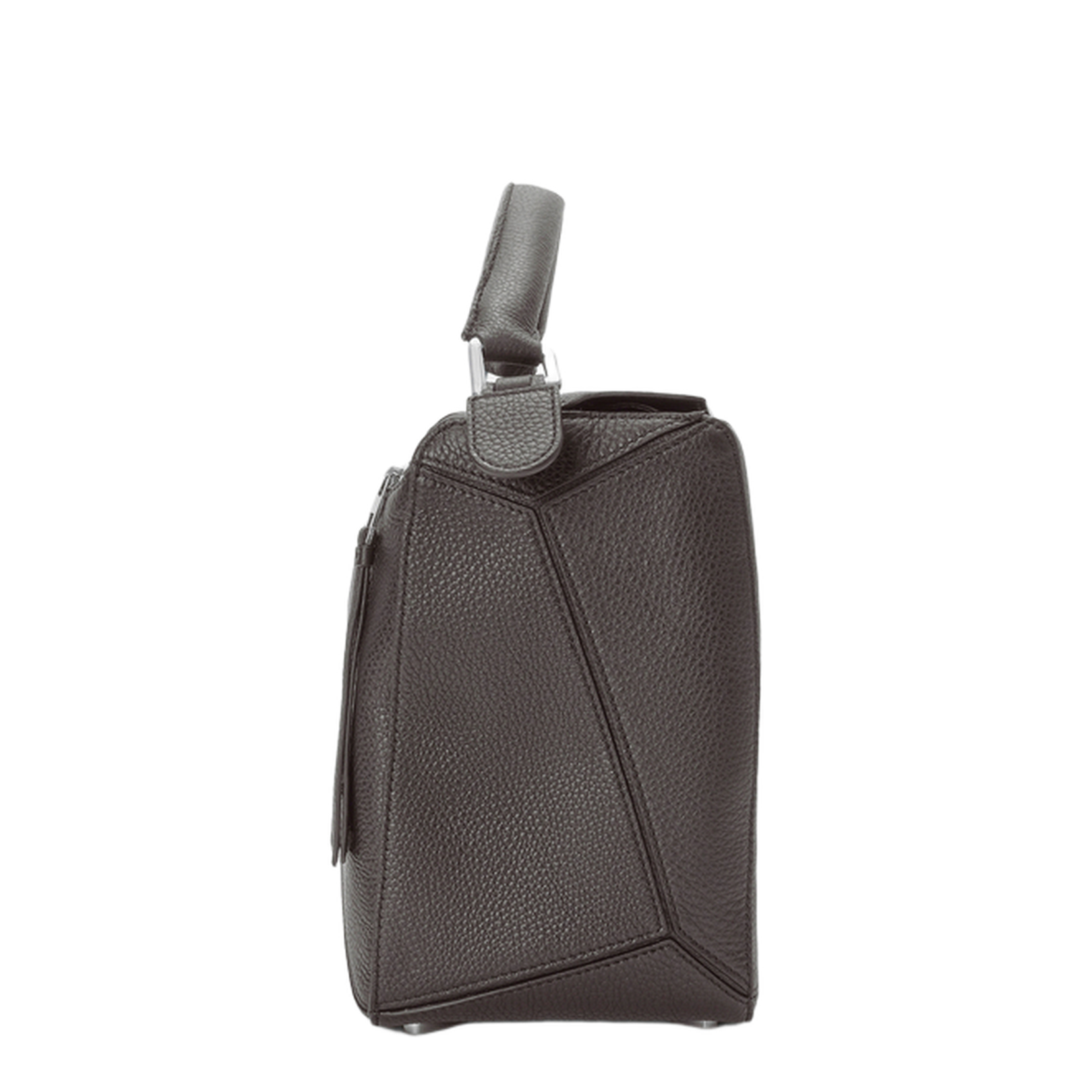 Large Puzzle Bag in Supple Grained Calfskin Brown
