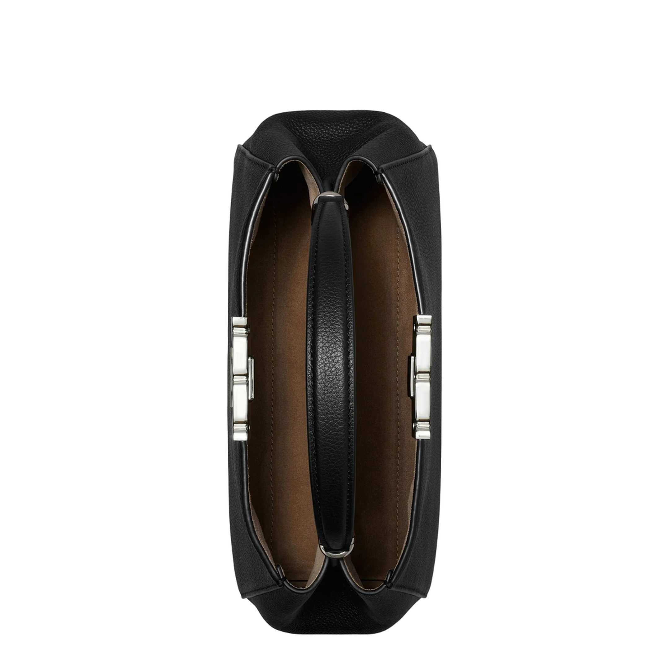 Eleanor Pebbled Medium Satchel Bag