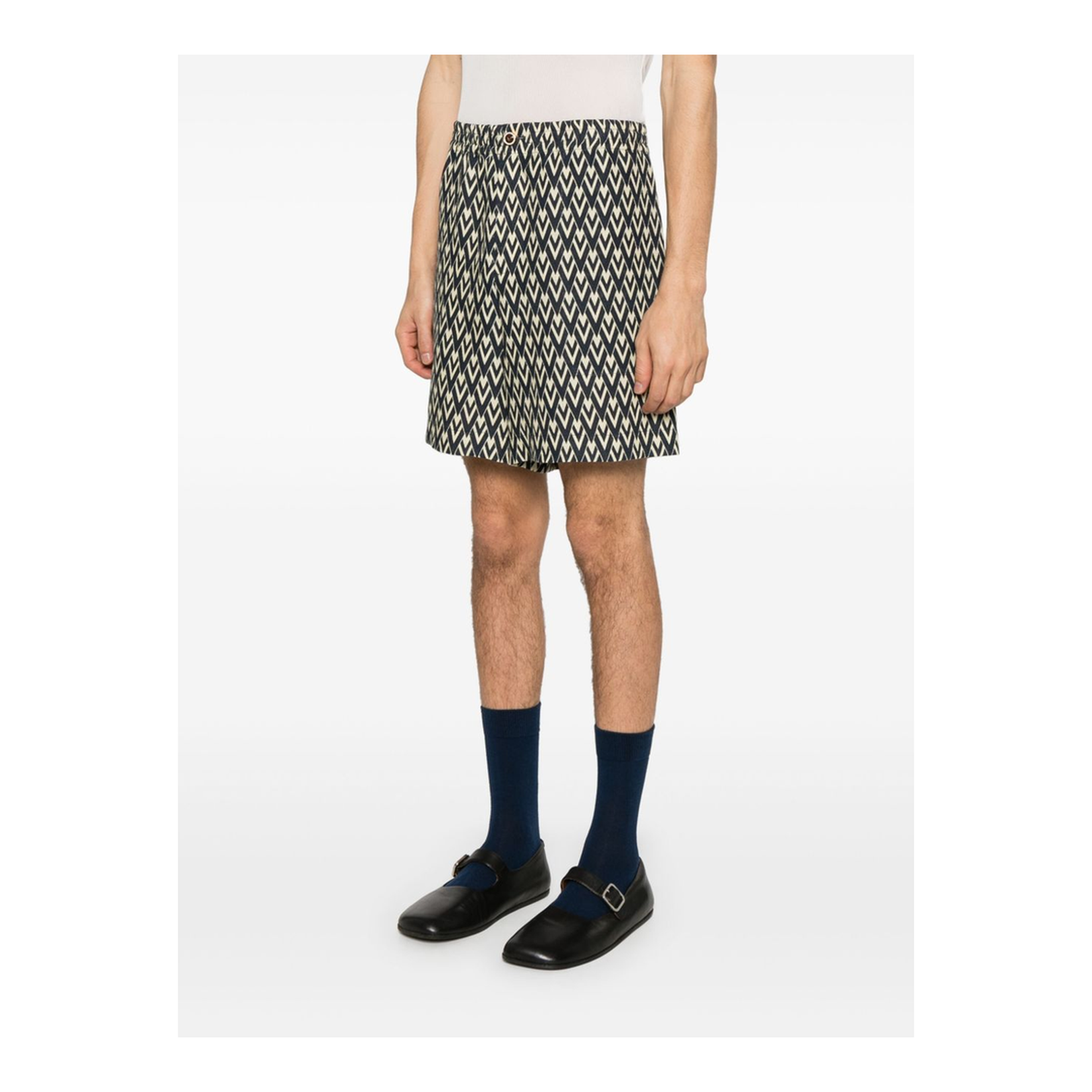 Geometric Print Shorts