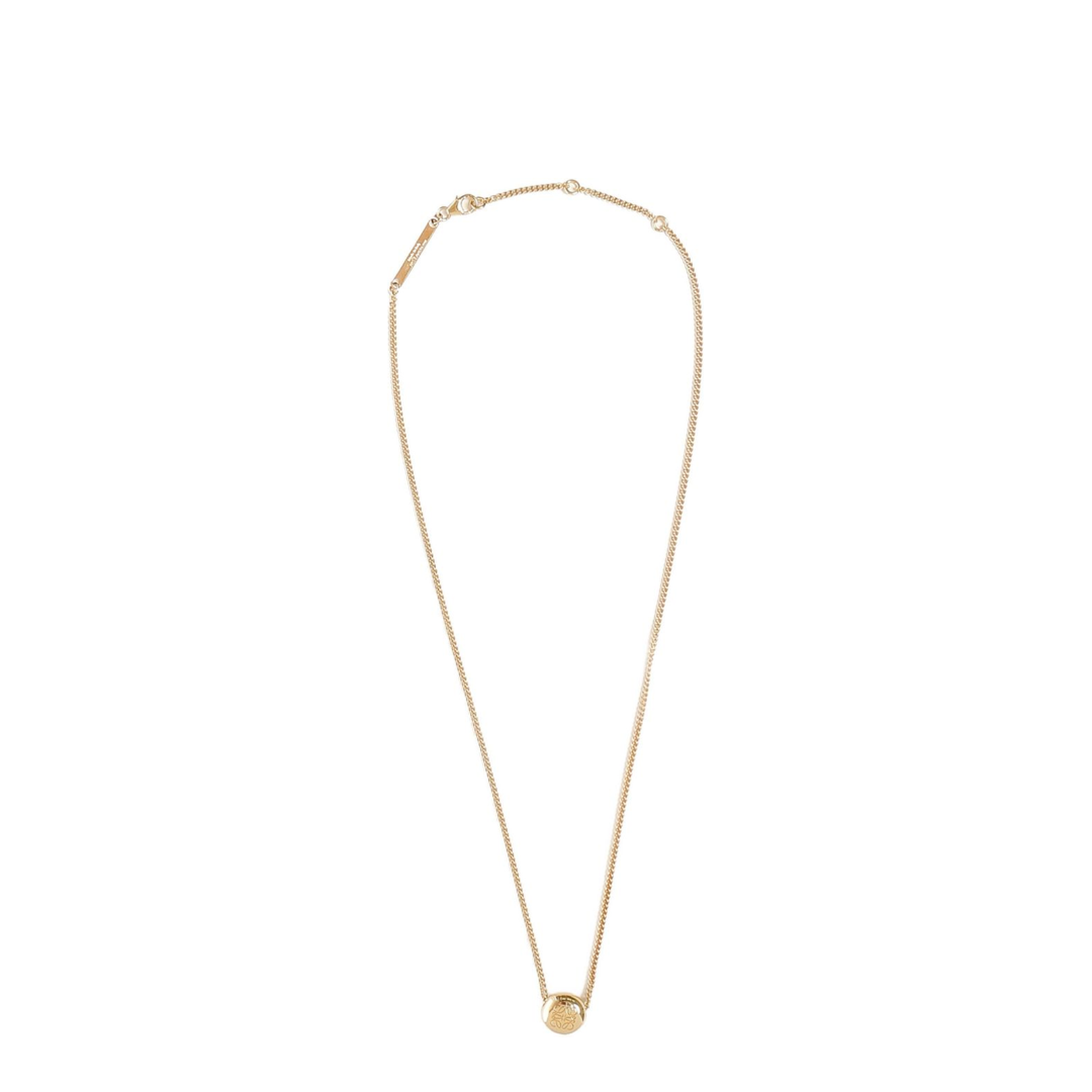 Pebble Silver Necklace