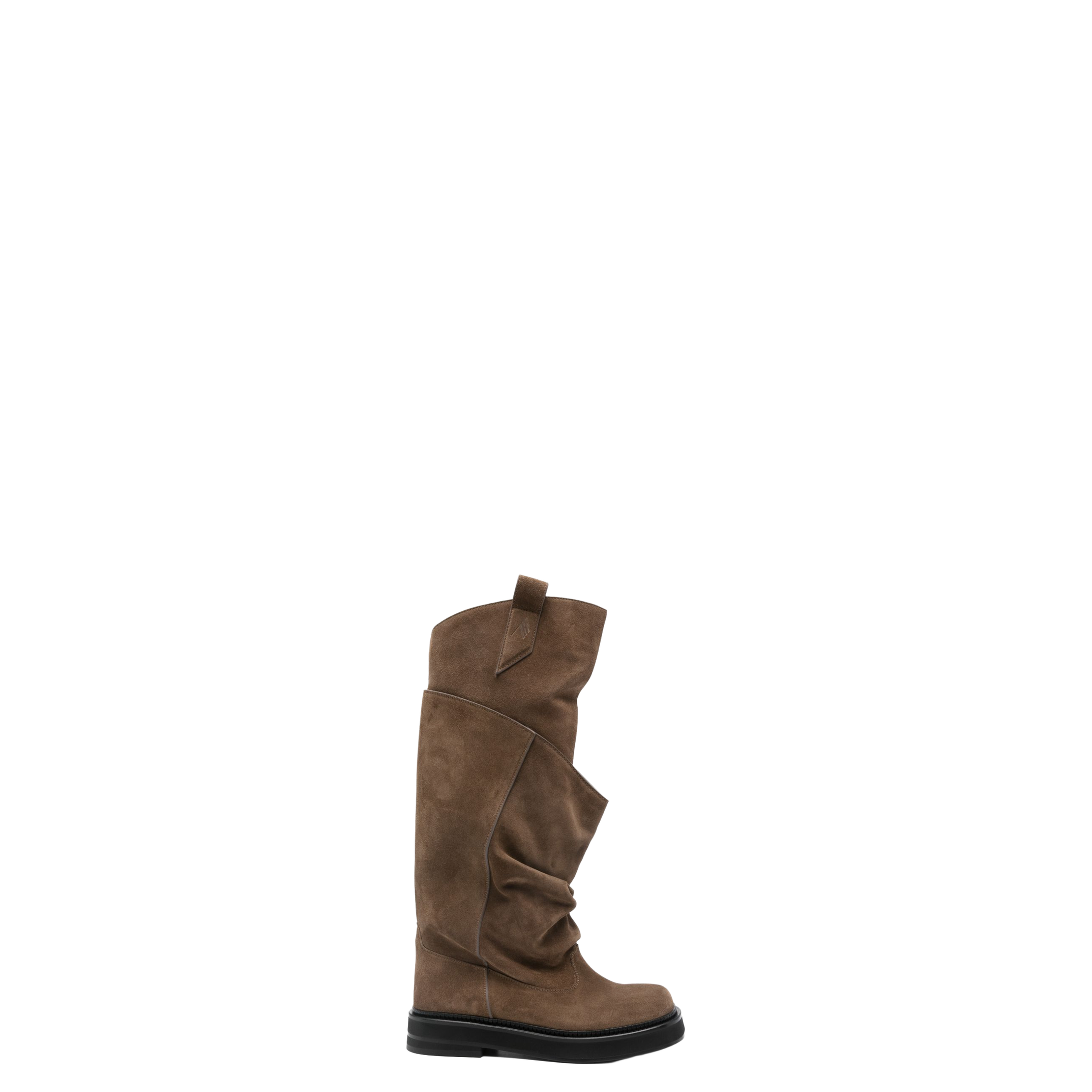 Robin Passeggiata brown combat boot