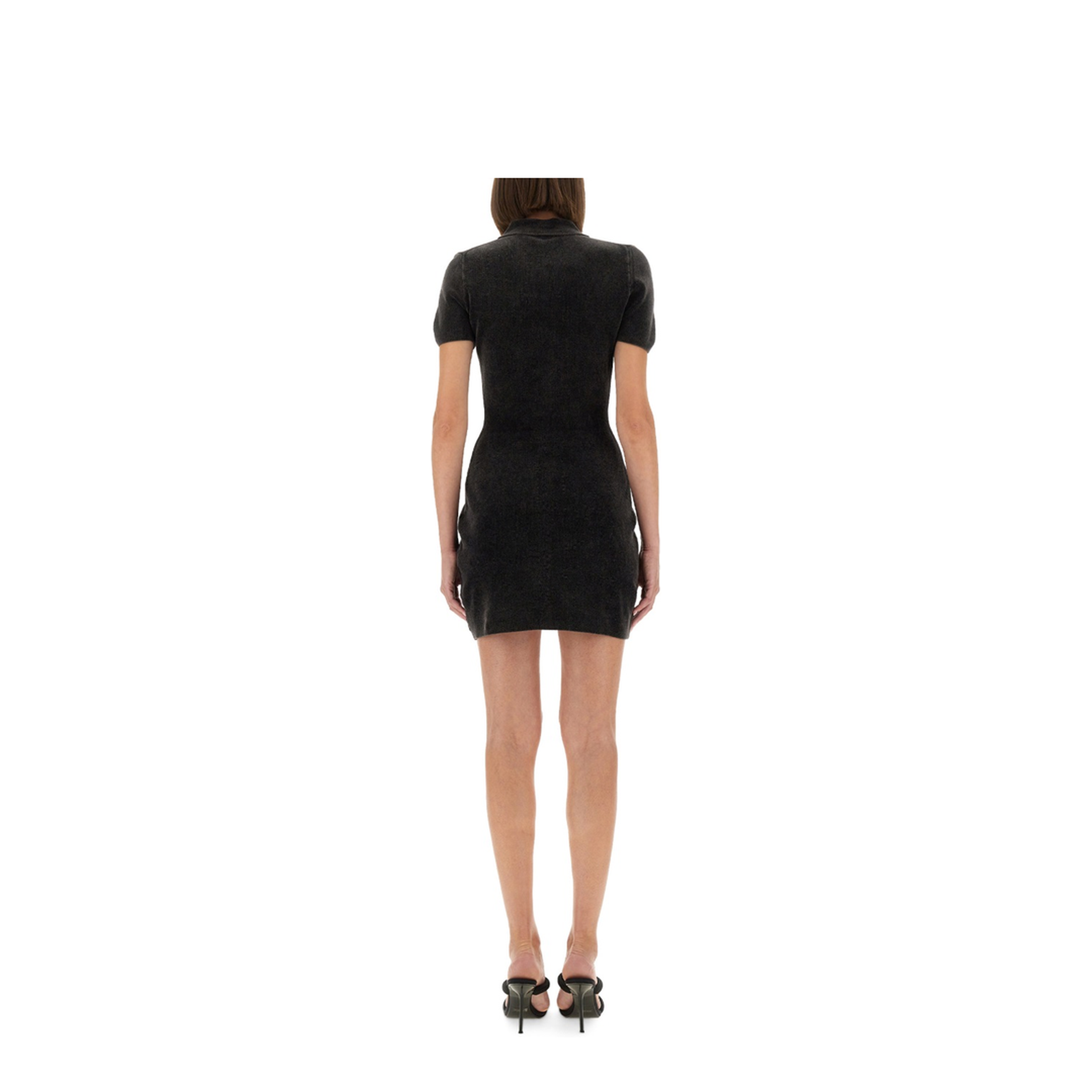 MAYFEYR - Alexander Wang - Mini Dress With Polo Collar - 1KC3256066011