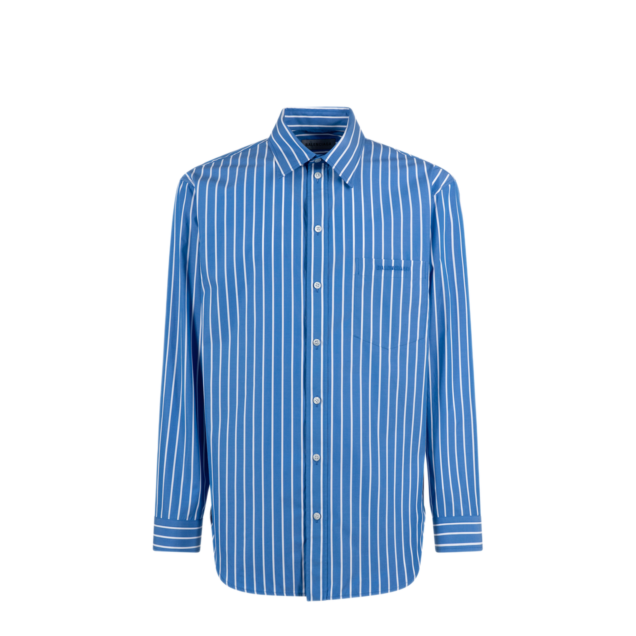 MAYFEYR - Balenciaga - Regular Fit Striped Cotton Shirt - A001ZITUM314640