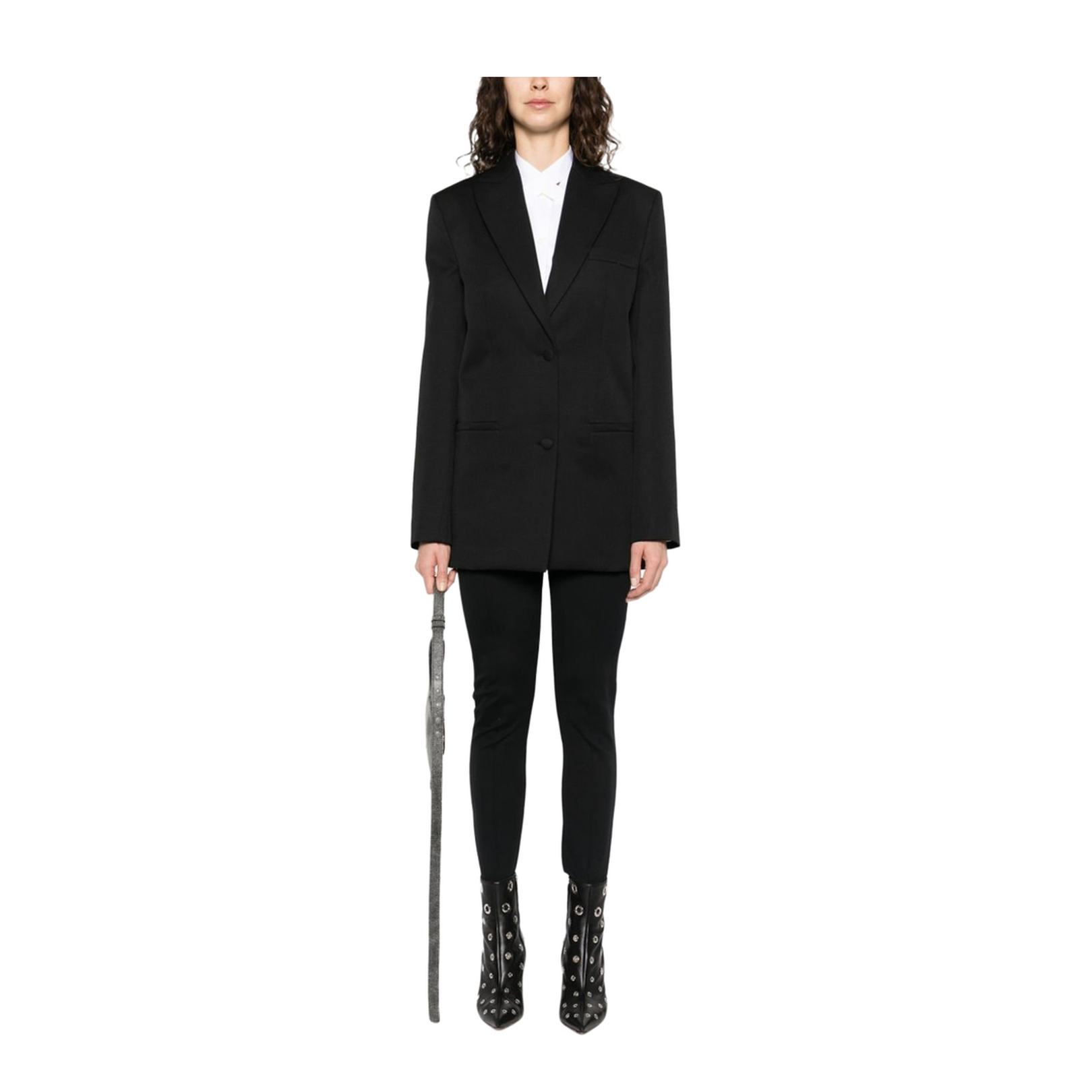 Black Virgin Wool Blazer