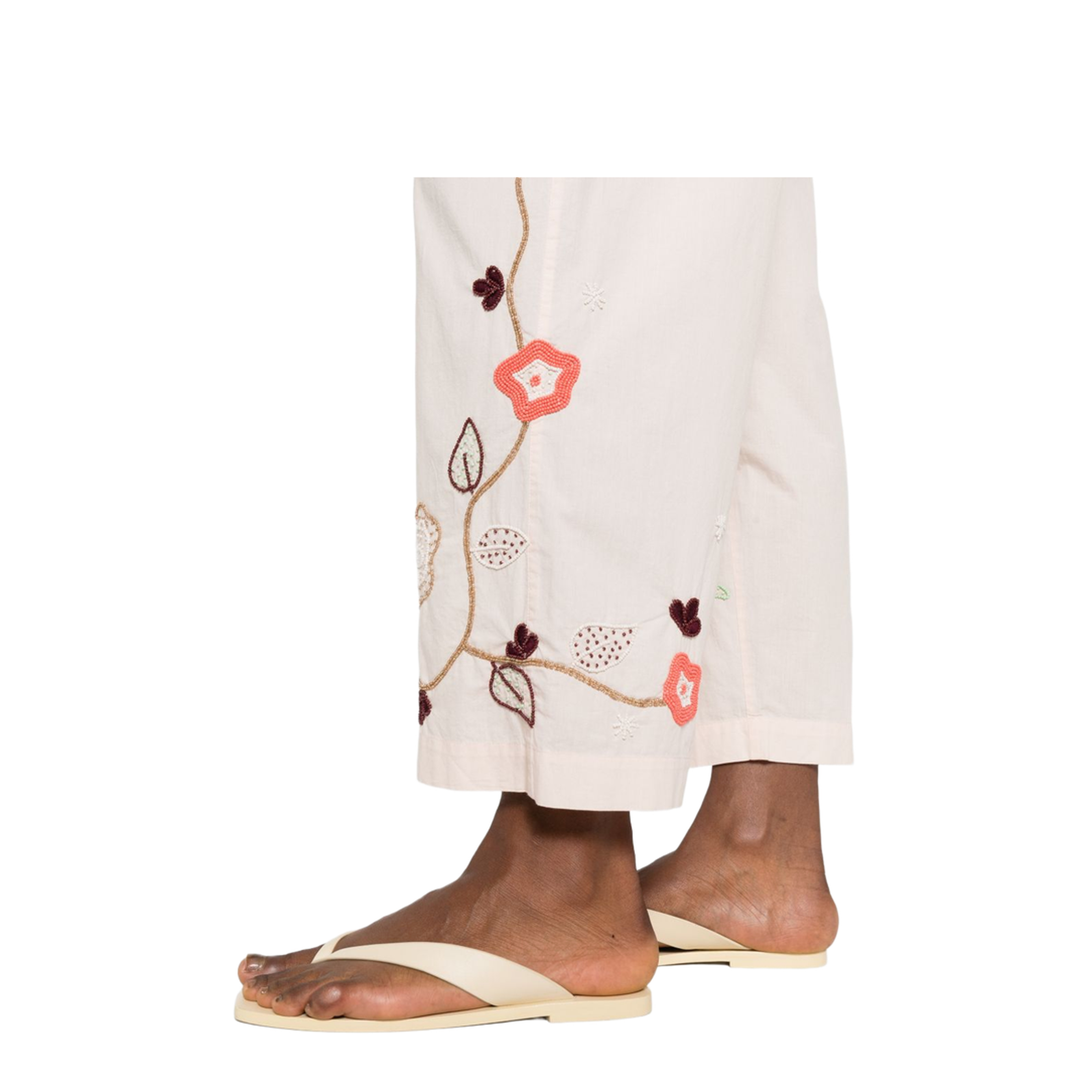 MAYFEYR - Forte Forte - Trousers Powder - 14848MYPANTSNUDE