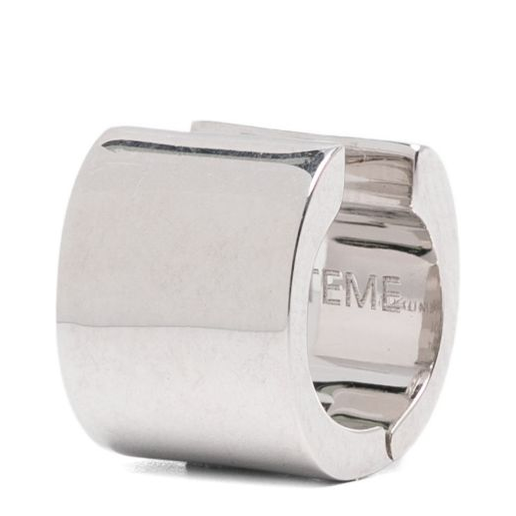 Petite Signature Hoop Earrings in Blue