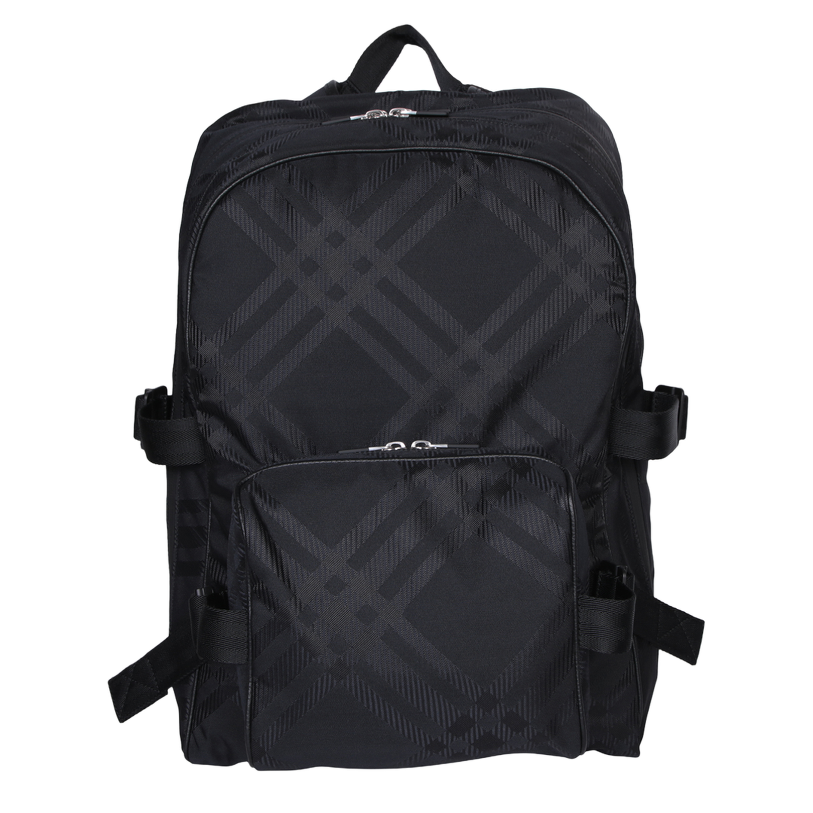 Jacquard Check Backpack